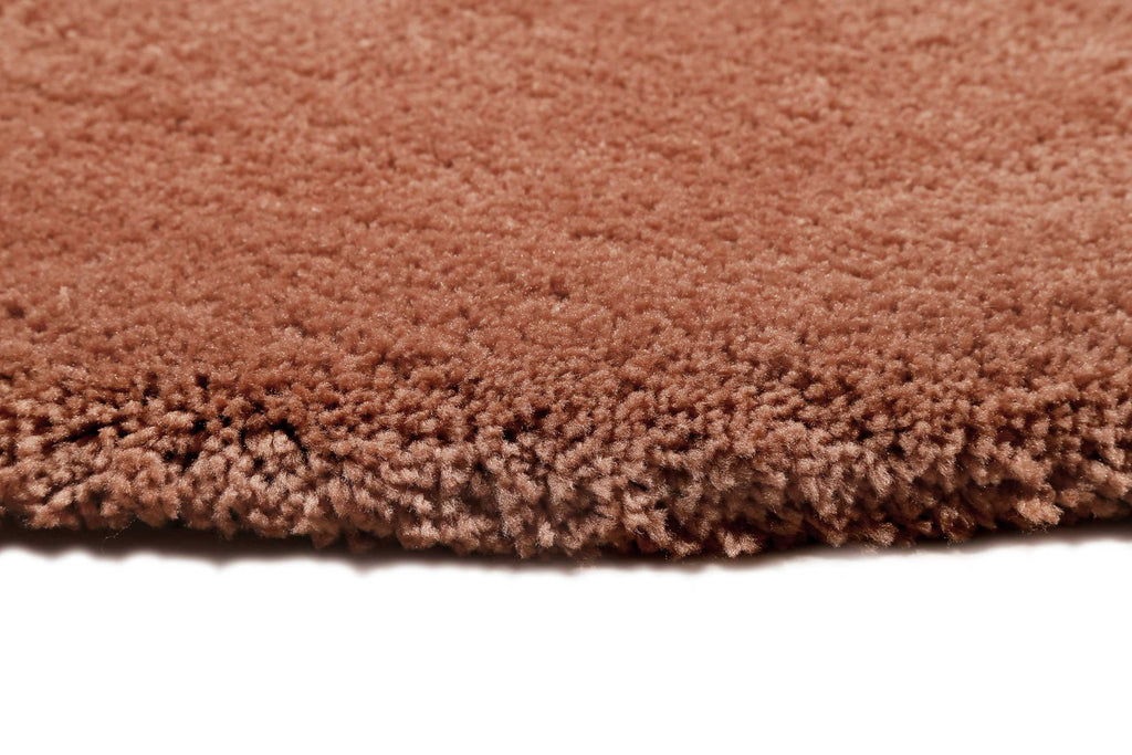Esprit Teppich Rund Cognac Hochflor "Relaxx"