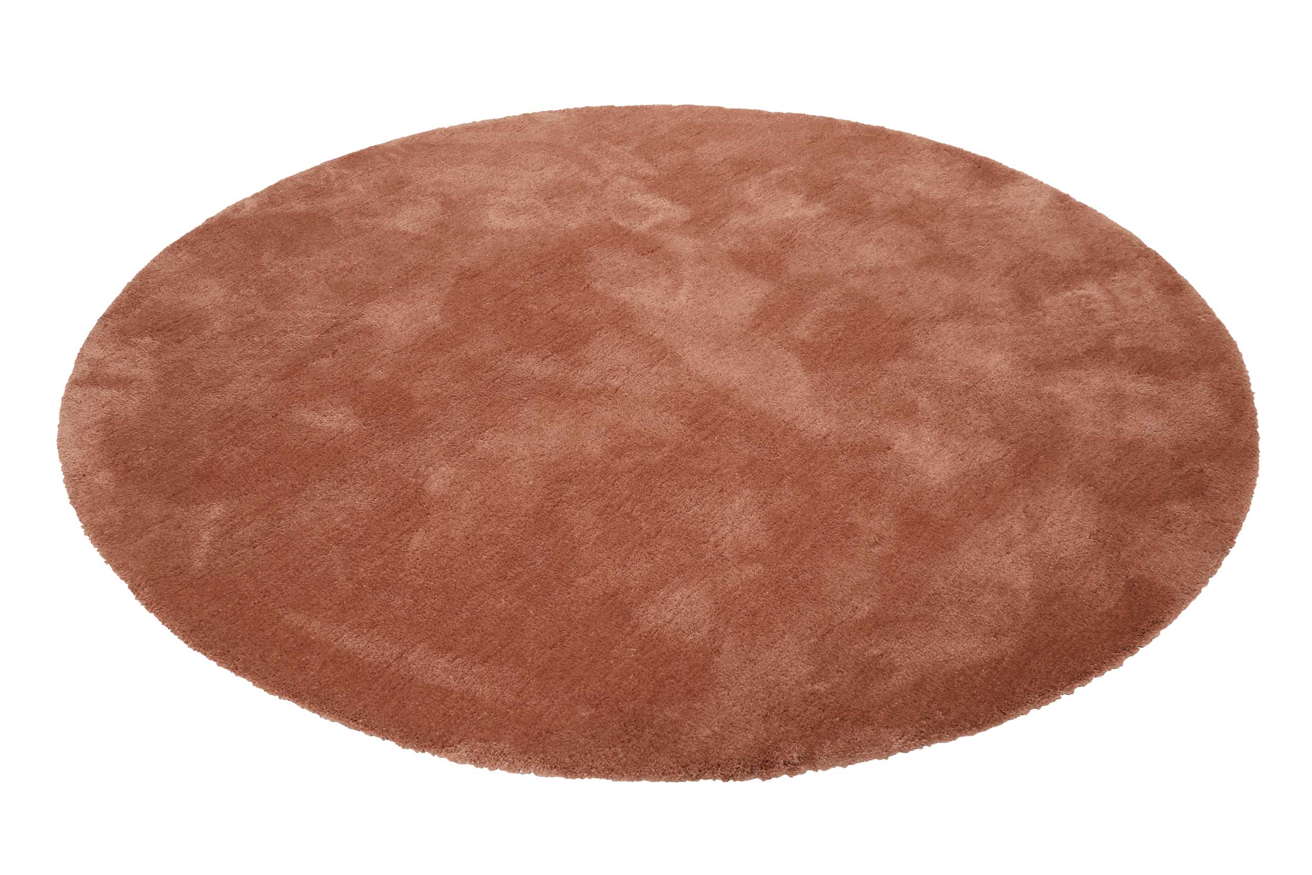 Esprit Teppich Rund Cognac Hochflor "Relaxx"