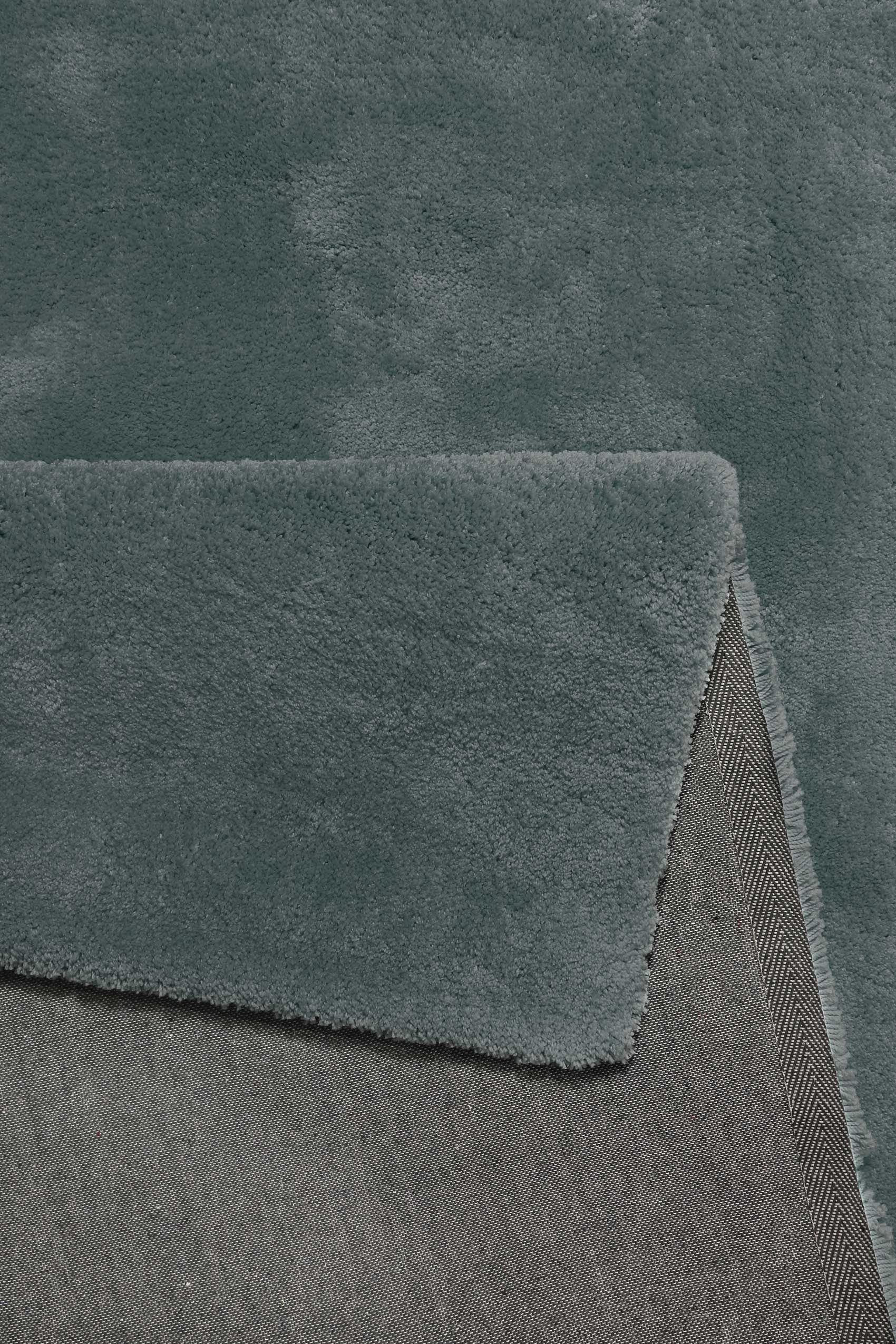 Esprit Teppich Grau Grün Hochflor "Relaxx"
