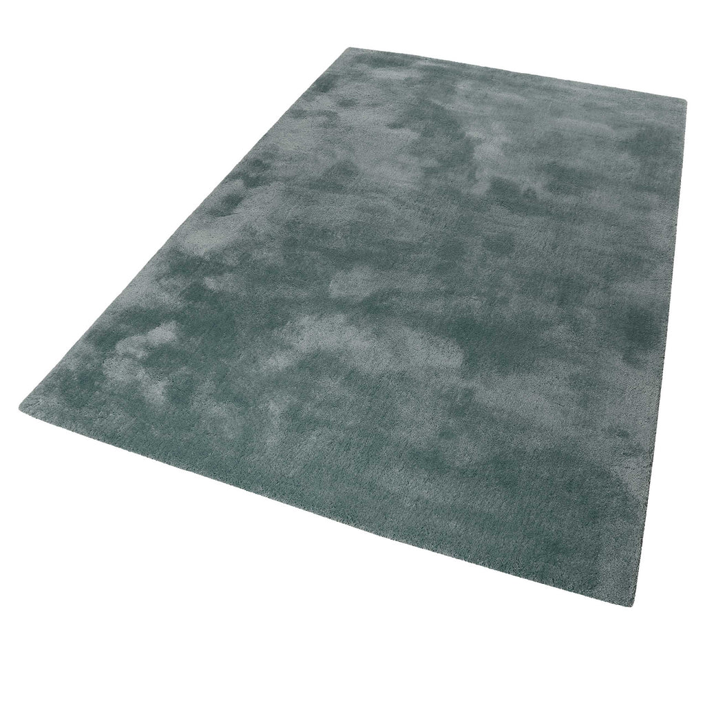 Esprit Teppich Grau Grün Hochflor "Relaxx"