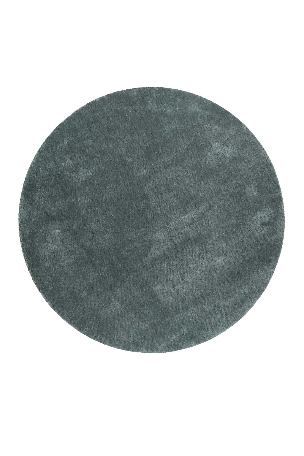 Esprit Teppich Rund Grau Grün Hochflor "Relaxx"
