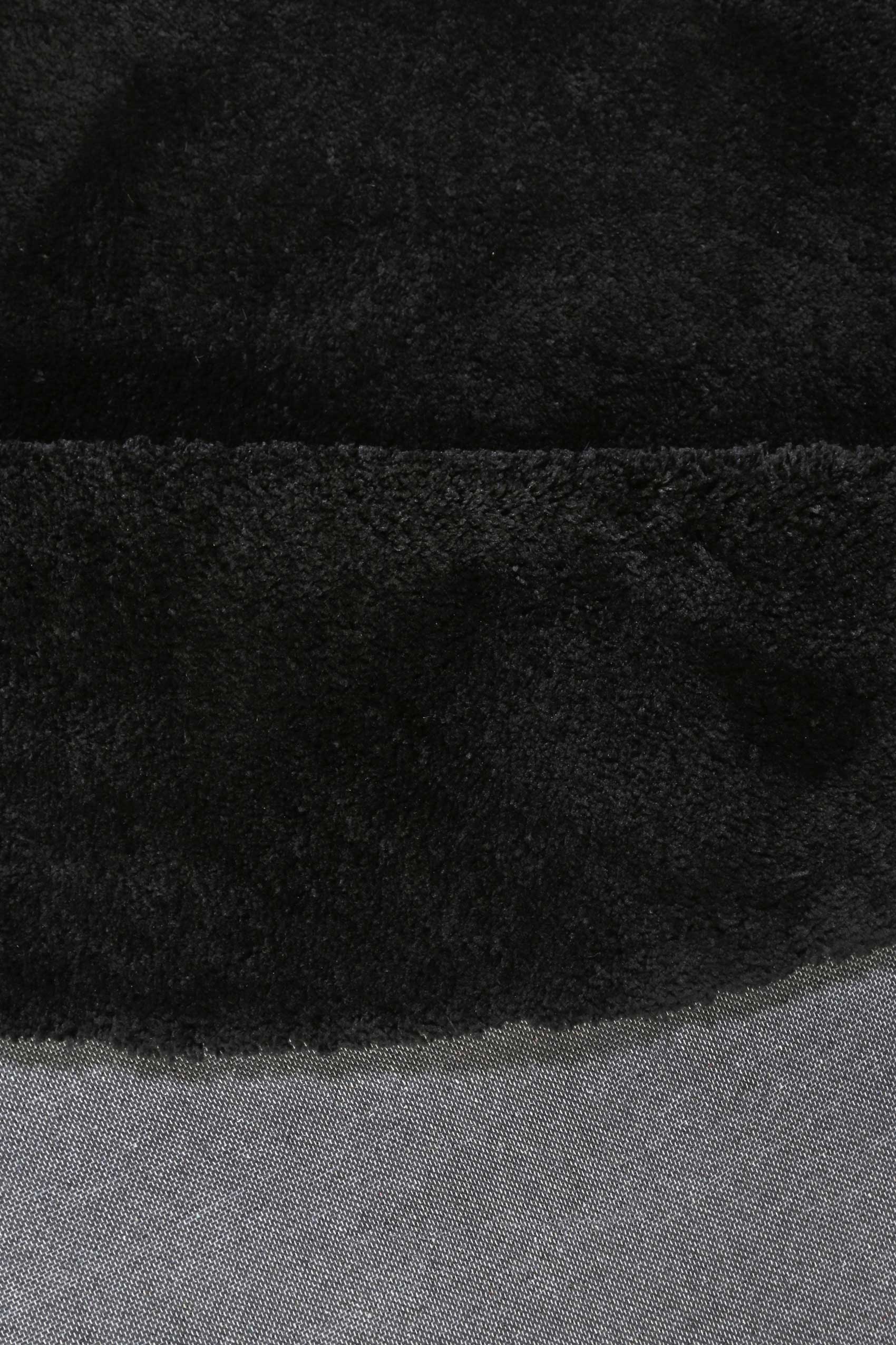 Esprit Teppich Rund Schwarz Hochflor "Relaxx"