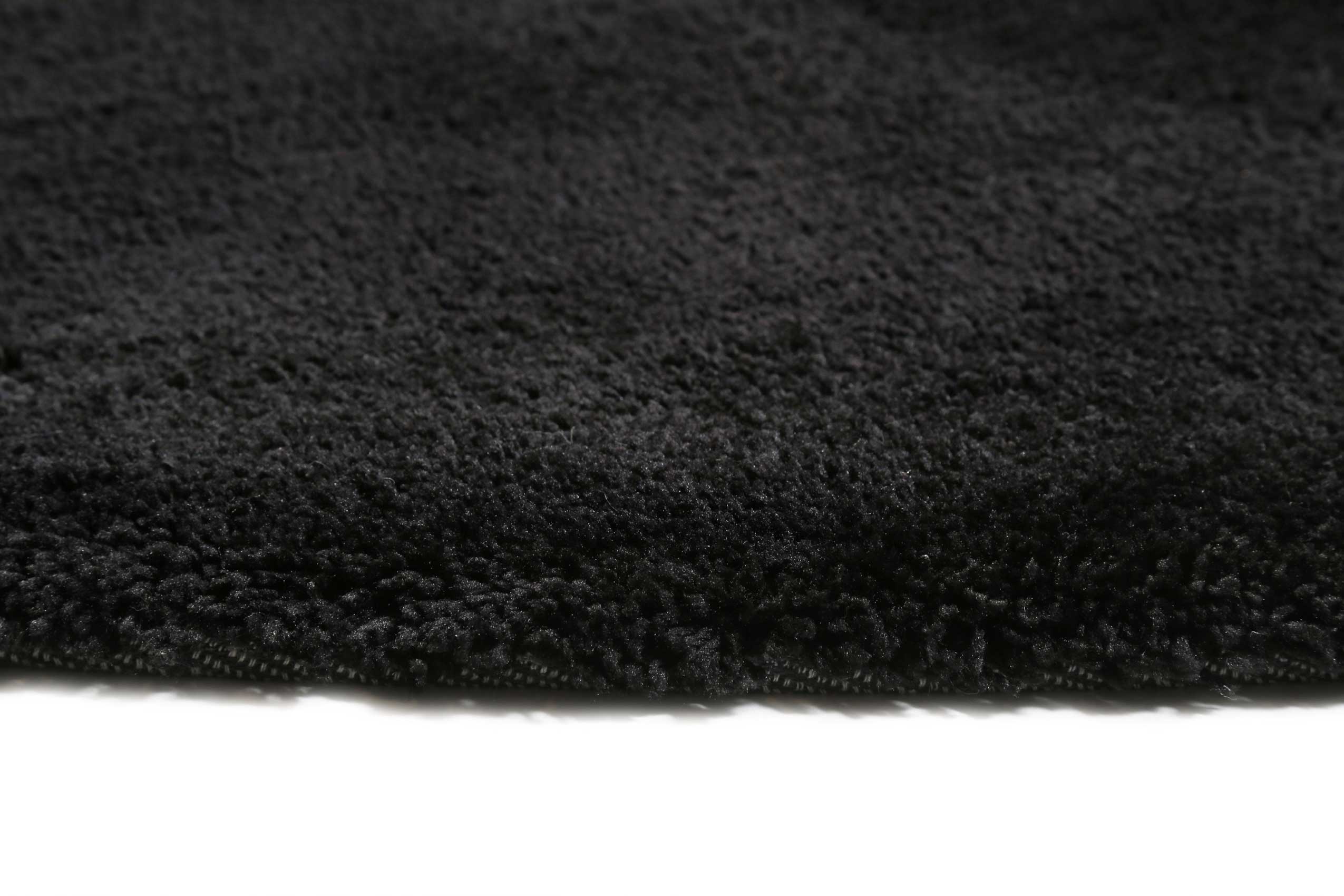 Esprit Teppich Rund Schwarz Hochflor "Relaxx"