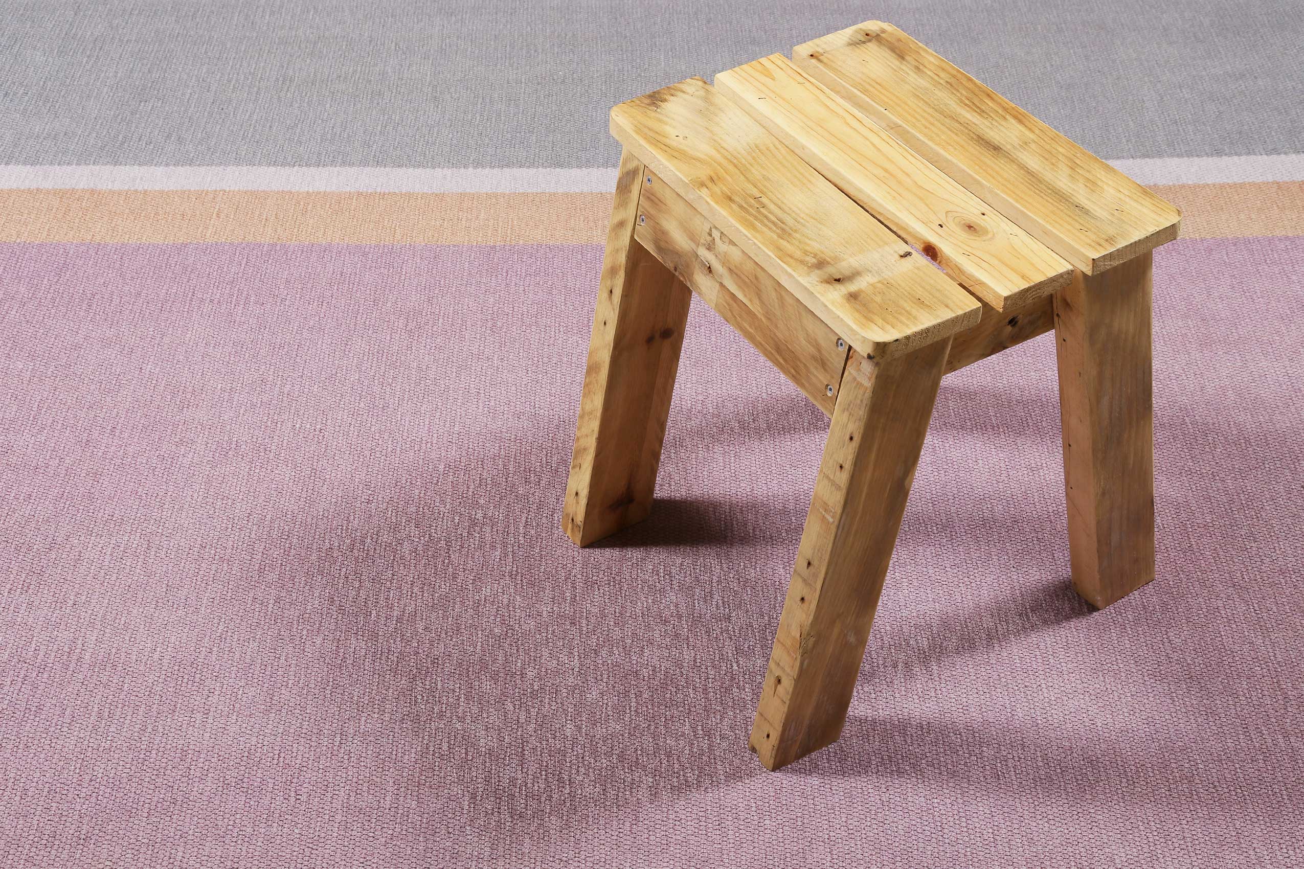 Esprit Teppich Rosa Grau "Salt River"