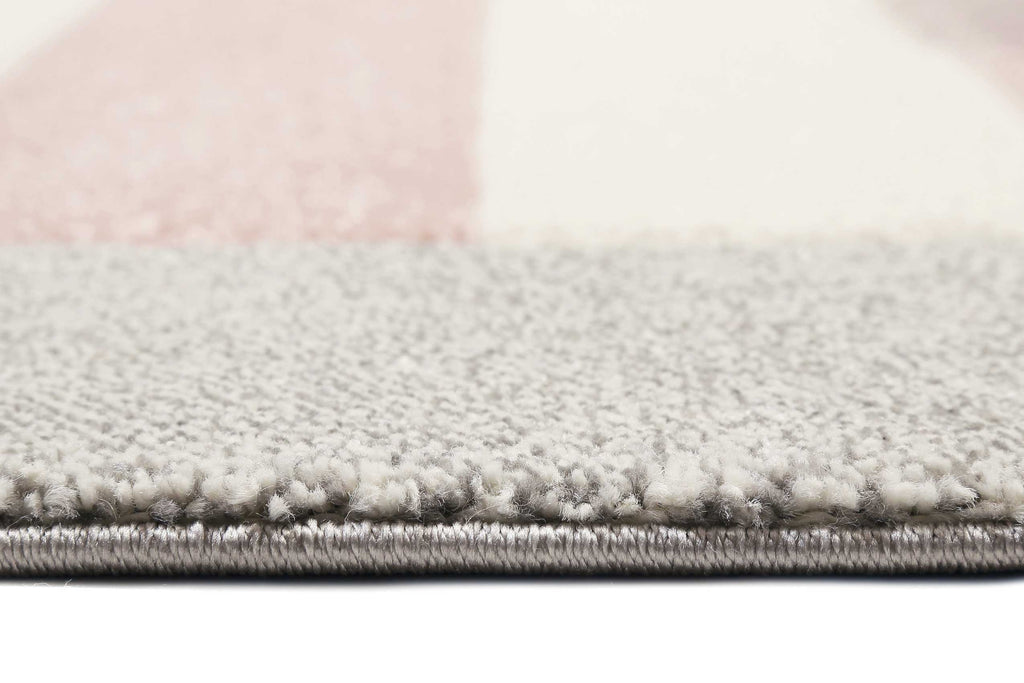 Esprit Kinderteppich Grau Rosa "Sea Castle"