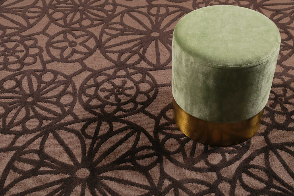 Esprit Wollteppich Braun "Society Circle"