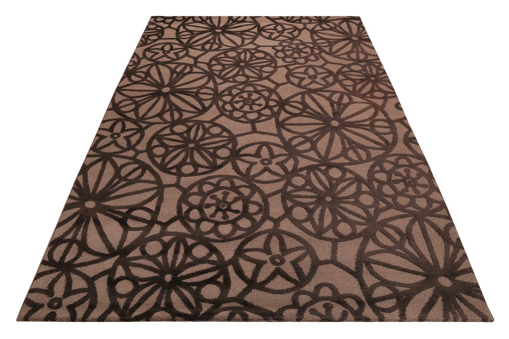 Esprit Wollteppich Braun "Society Circle"