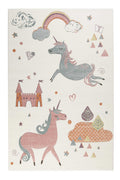 Esprit Kinderteppich beige "Sunny Unicorn"