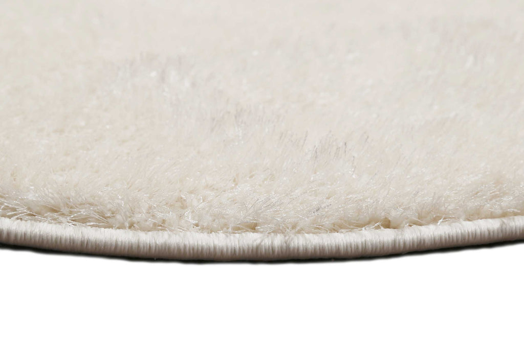 Esprit Teppich Rund Creme Weiß Hochflor "#Swagger Shag"