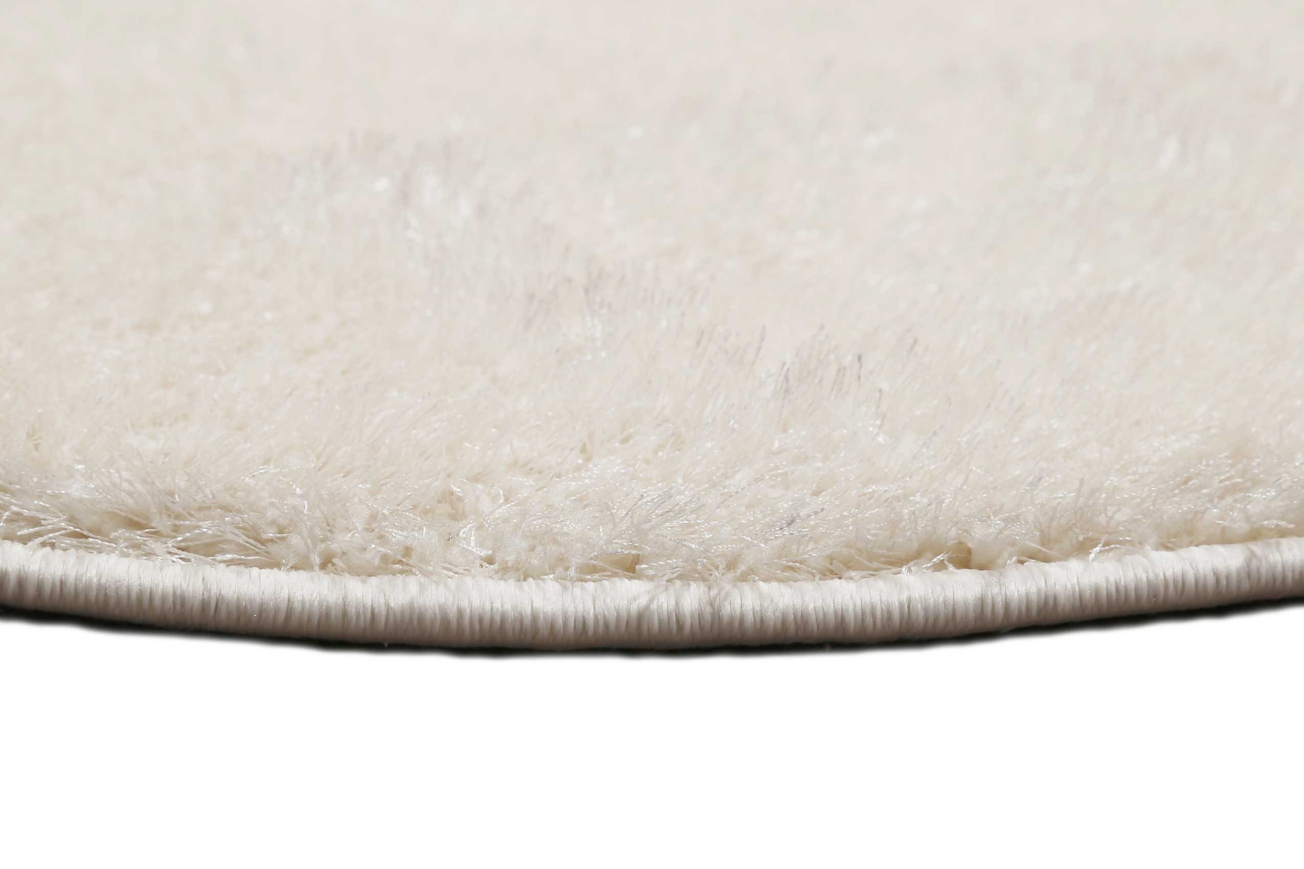 Esprit Teppich Rund Creme Weiß Hochflor "#Swagger Shag"