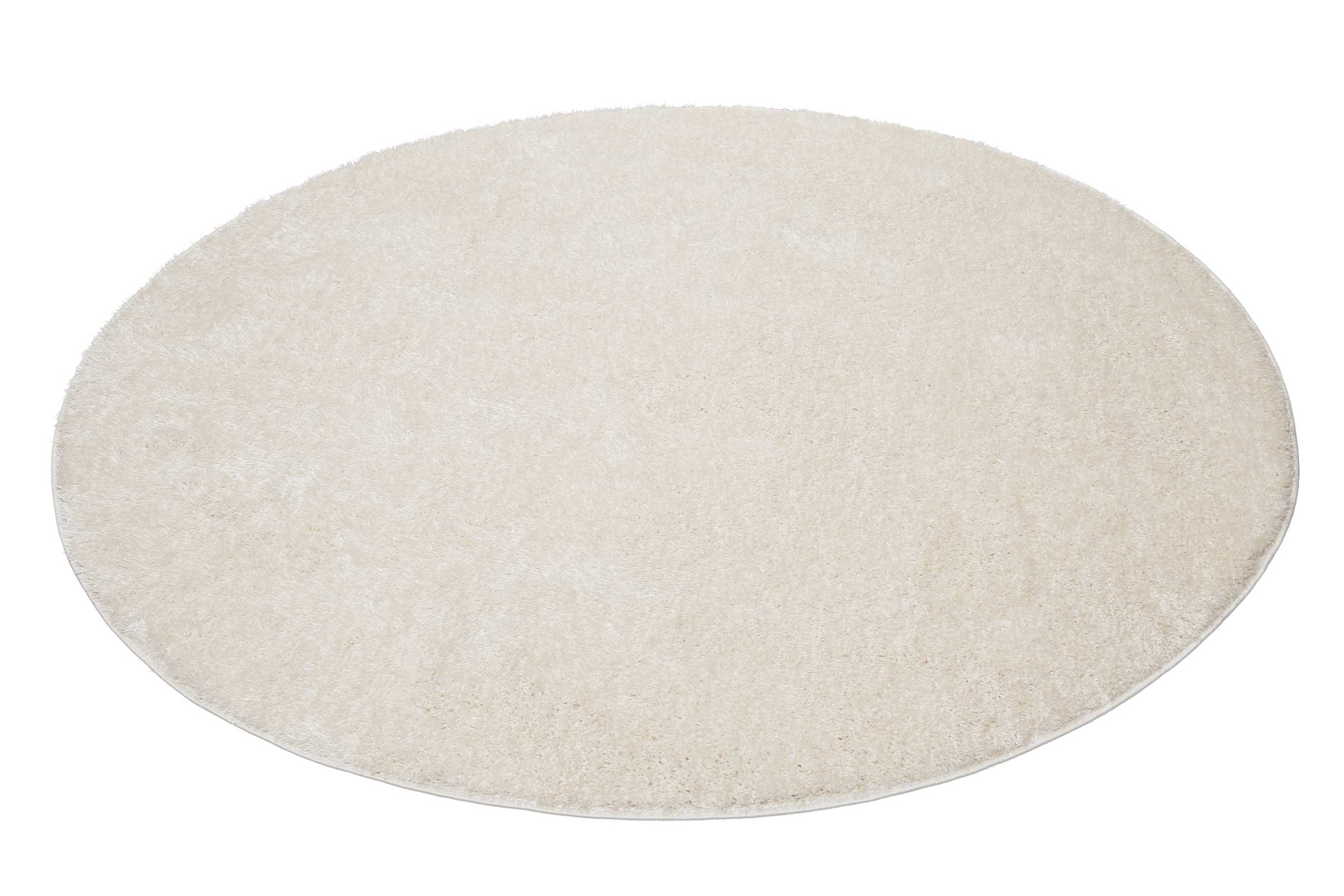 Esprit Teppich Rund Creme Weiß Hochflor "#Swagger Shag"