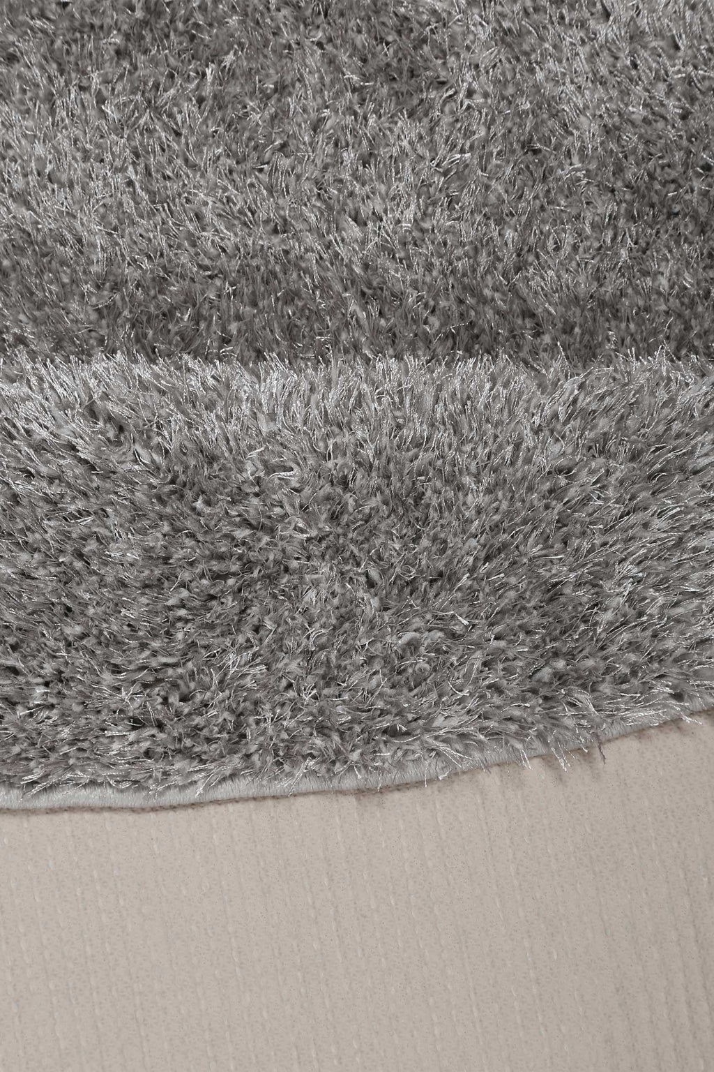Esprit Teppich Rund Hellgrau Hochflor "#Swagger Shag"