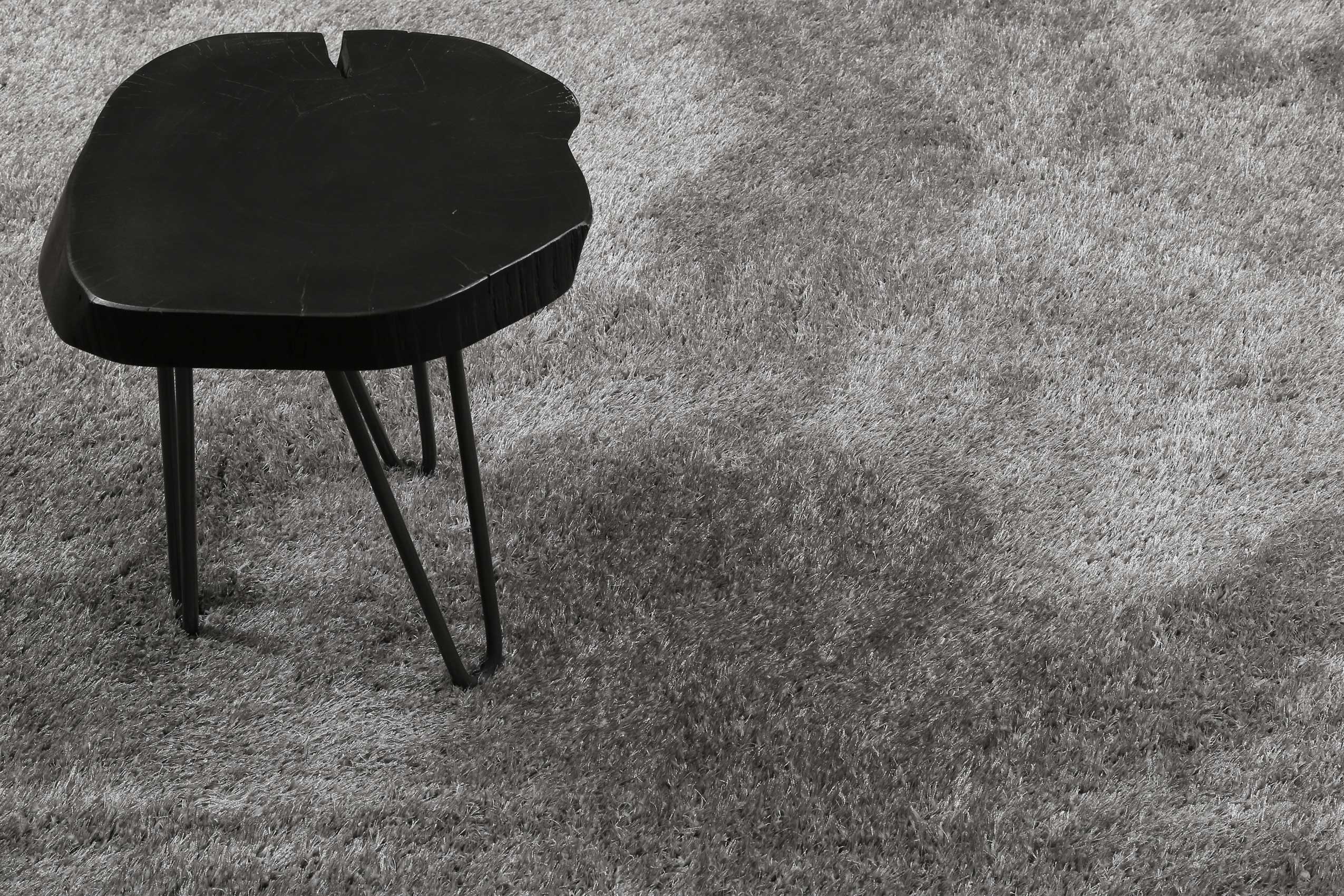 Esprit Teppich Rund Hellgrau Hochflor "#Swagger Shag"