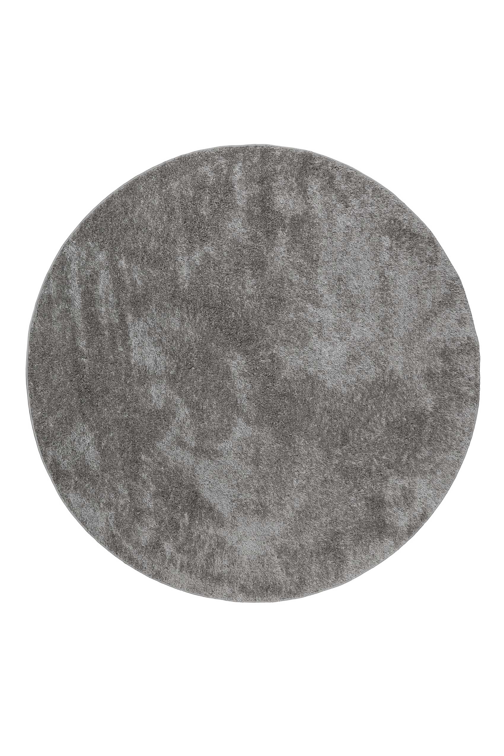 Esprit Teppich Rund Hellgrau Hochflor "#Swagger Shag"