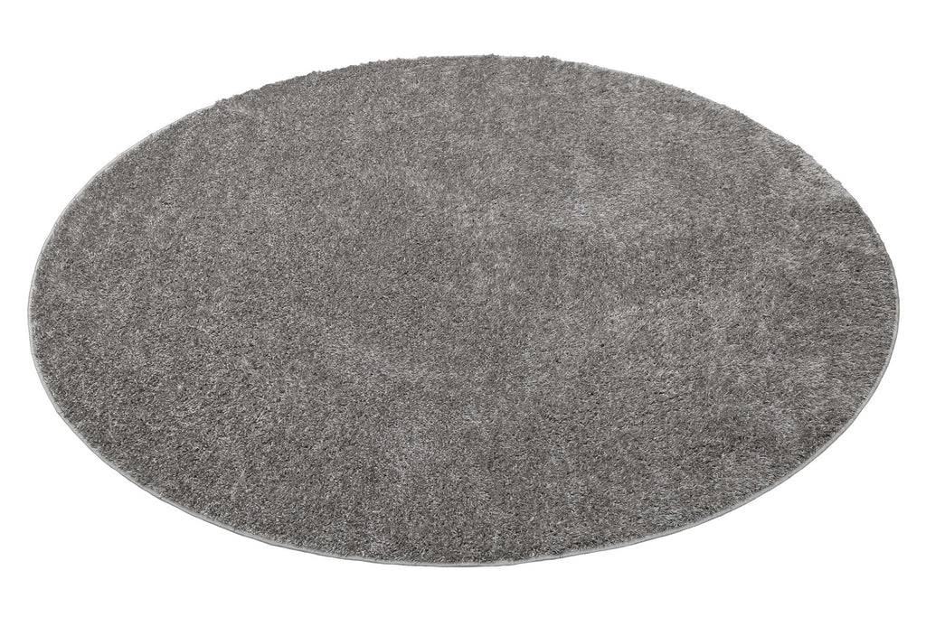 Esprit Teppich Rund Hellgrau Hochflor "#Swagger Shag"