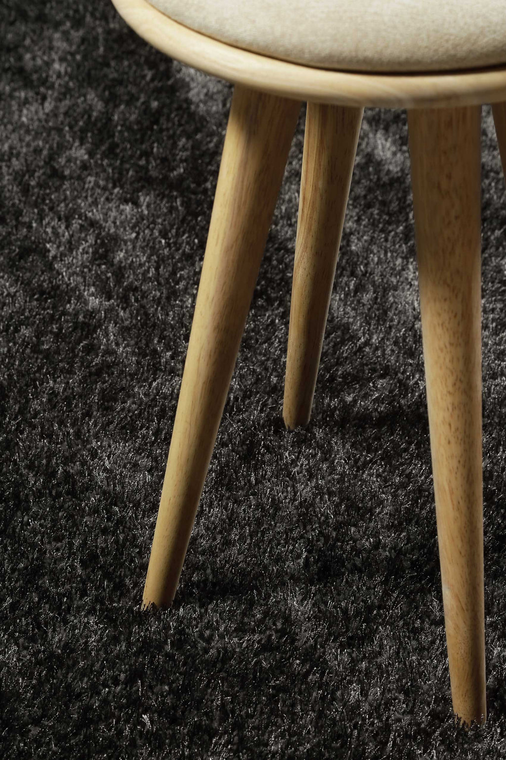 Esprit Teppich Anthrazit Hochflor "#Swagger Shag"