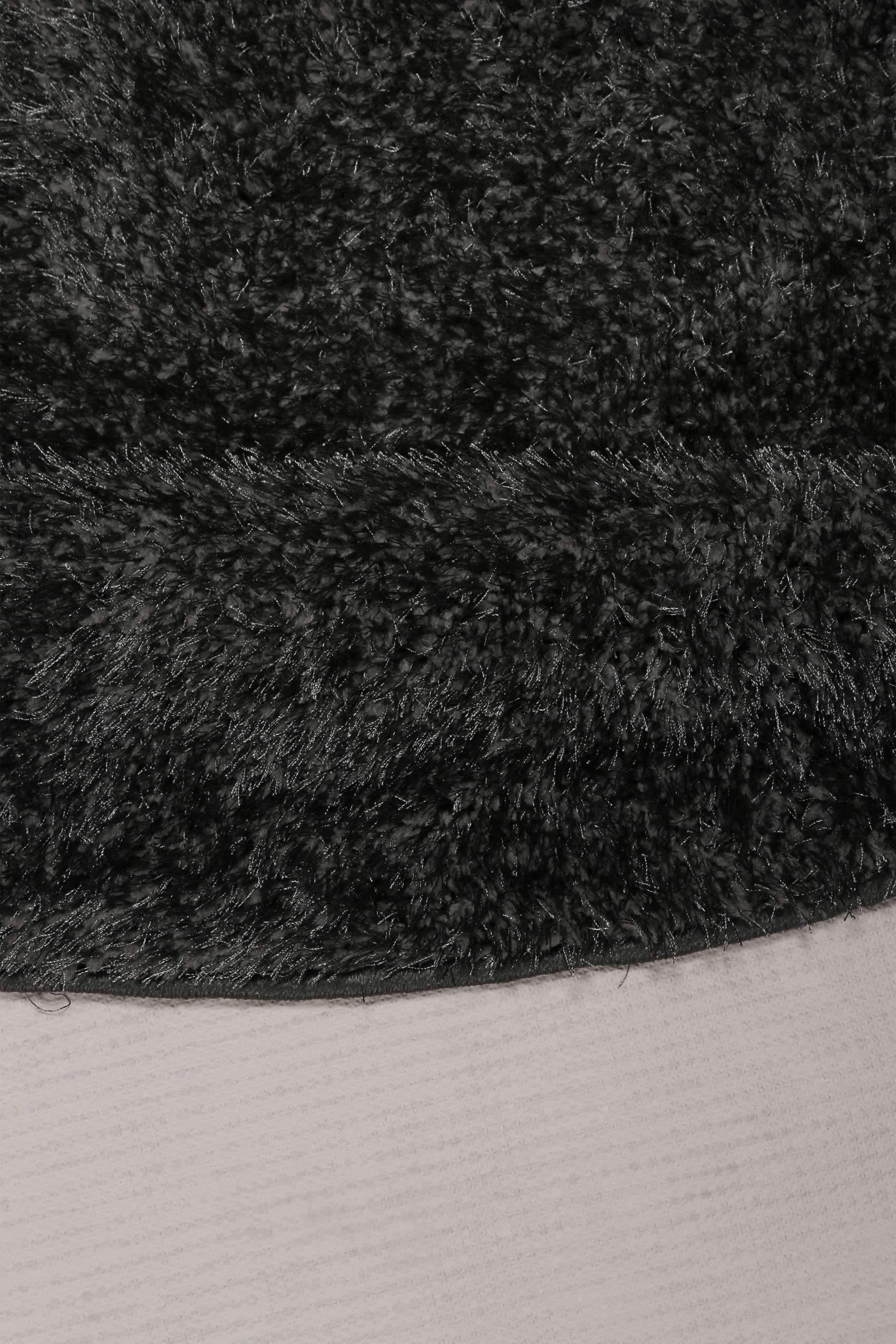 Esprit Teppich Rund Anthrazit Hochflor "#Swagger Shag"