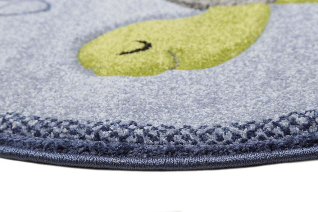 Esprit Kinderteppich Blau "TURTLE"