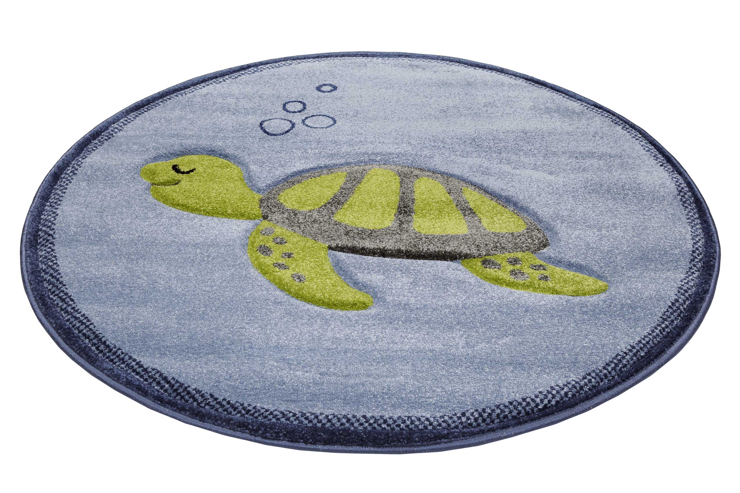 Esprit Kinderteppich Blau "TURTLE"