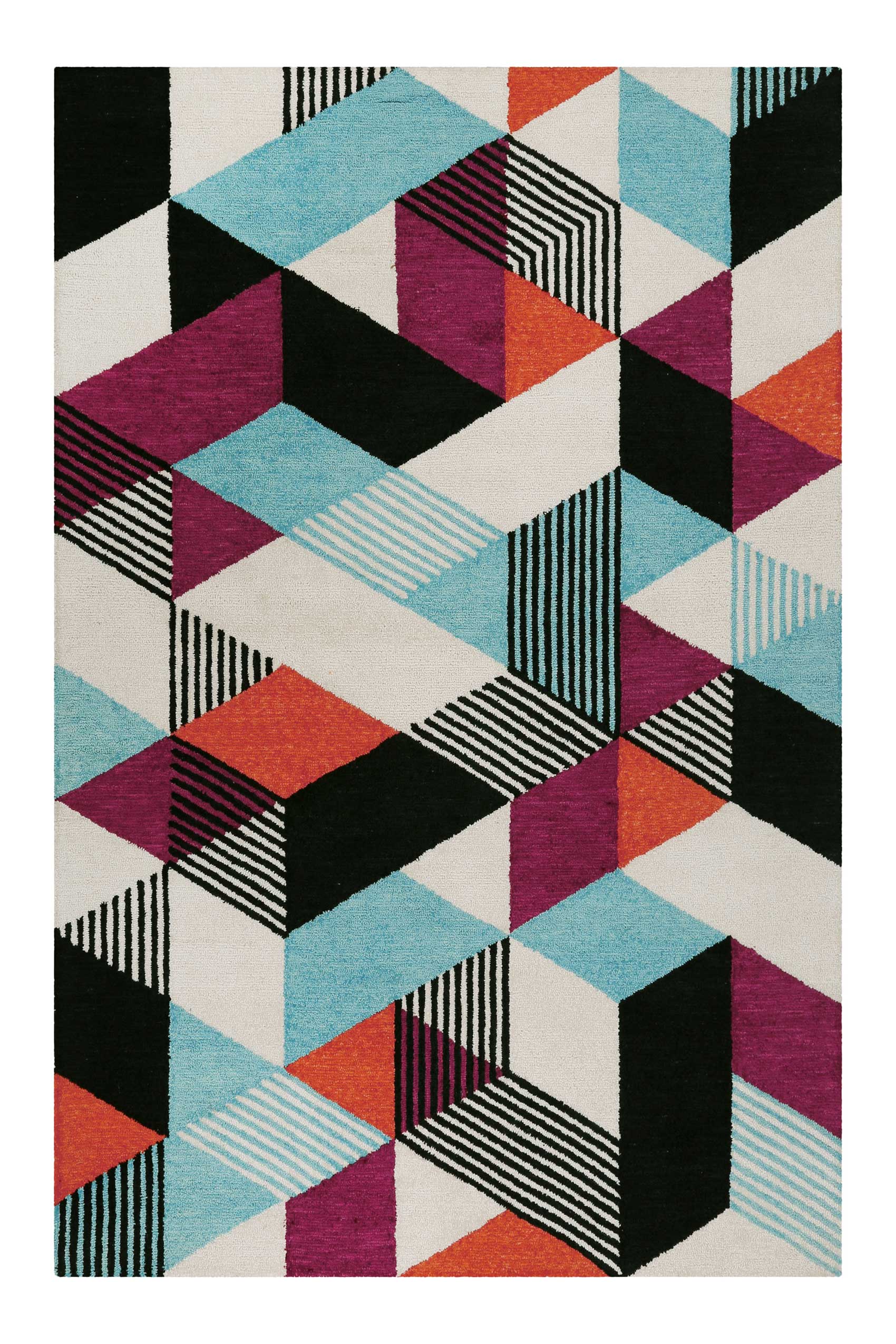 Esprit Kurzflor Teppich Bunt "Uptown"