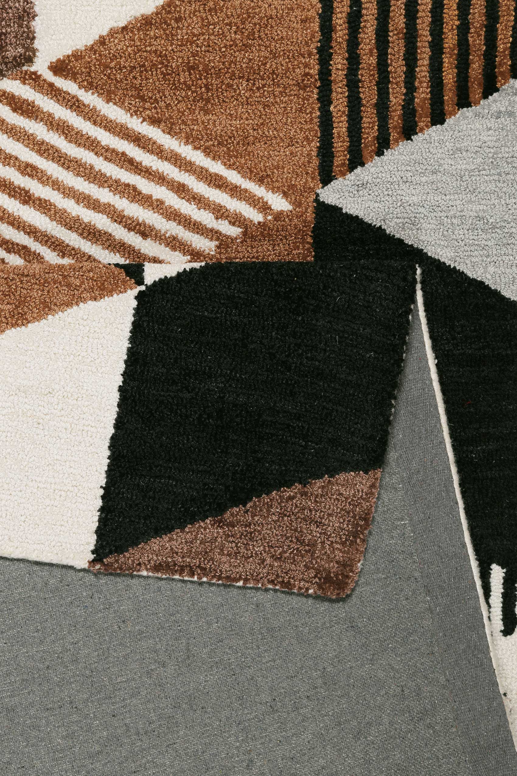 Esprit Kurzflor Teppich Braun "Uptown"
