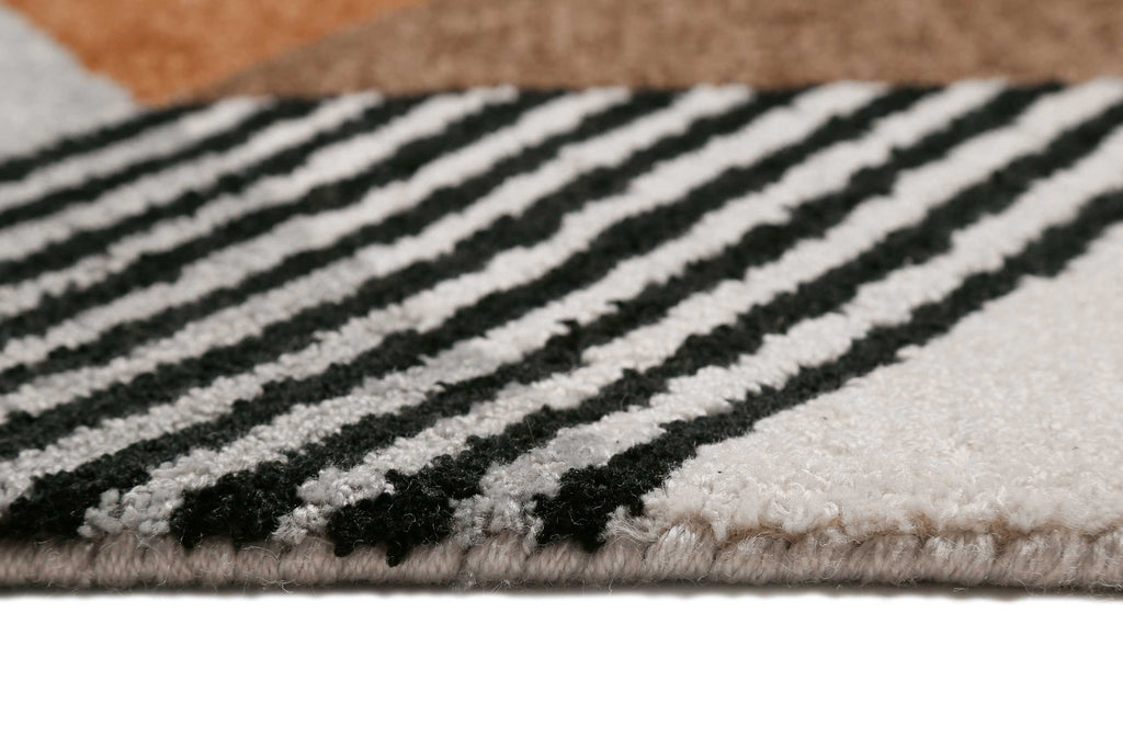 Esprit Kurzflor Teppich Braun "Uptown"