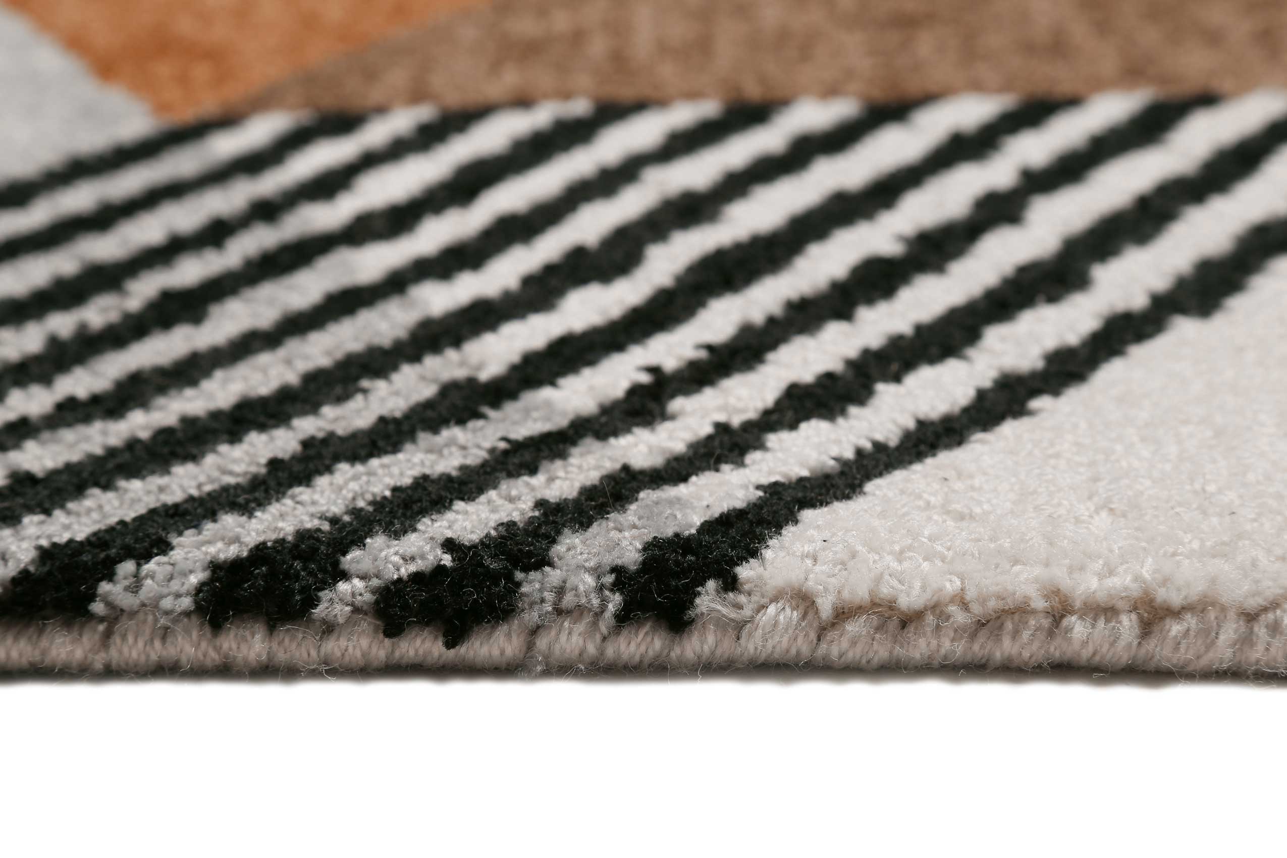 Esprit Kurzflor Teppich Braun "Uptown"