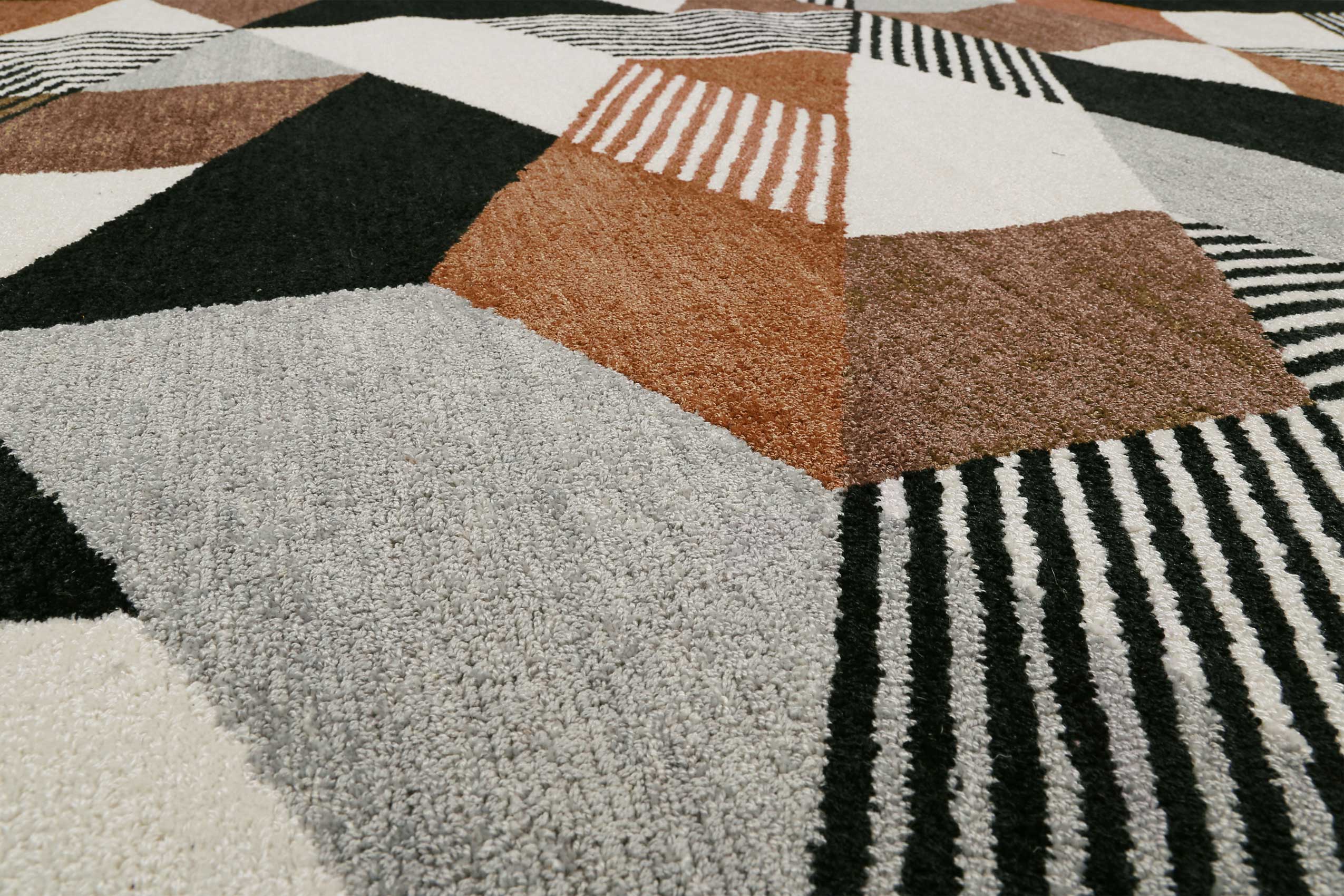 Esprit Kurzflor Teppich Braun "Uptown"