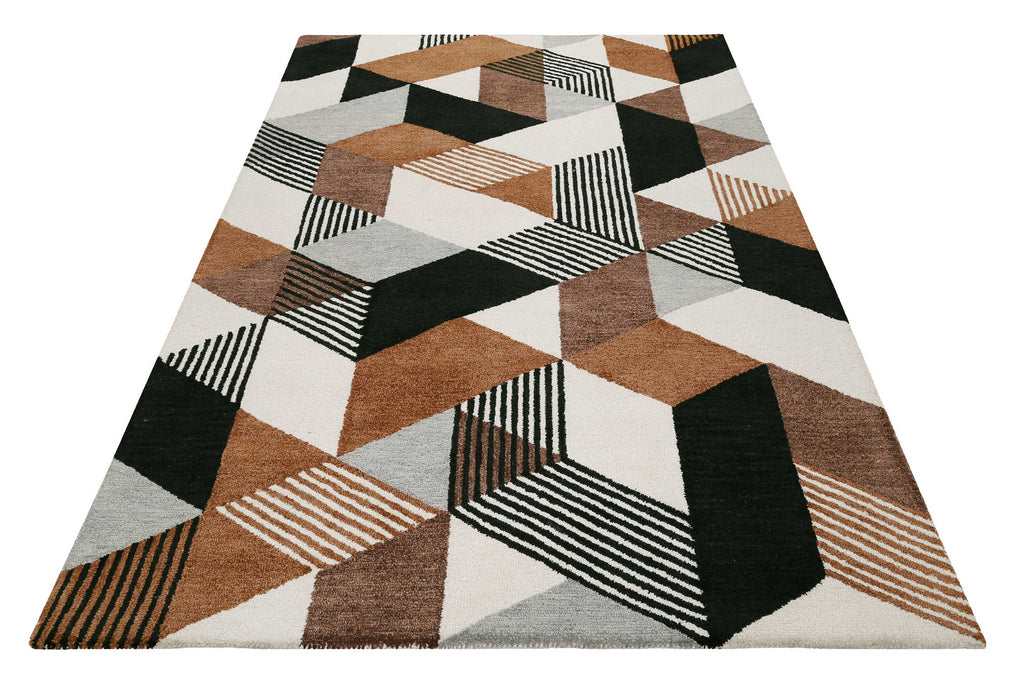 Esprit Kurzflor Teppich Braun "Uptown"
