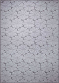 Esprit Kurzflor Teppich aus Wolle "Urbania" grau silber