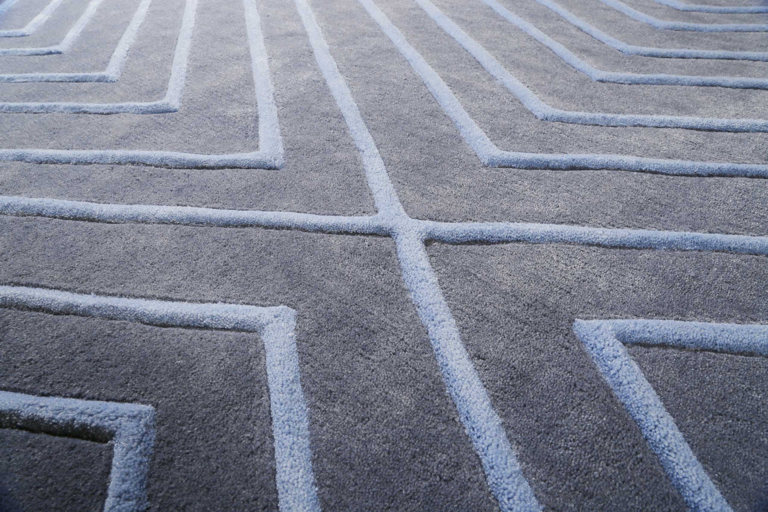 Esprit Teppich blau Kurzflor "V. Flip"