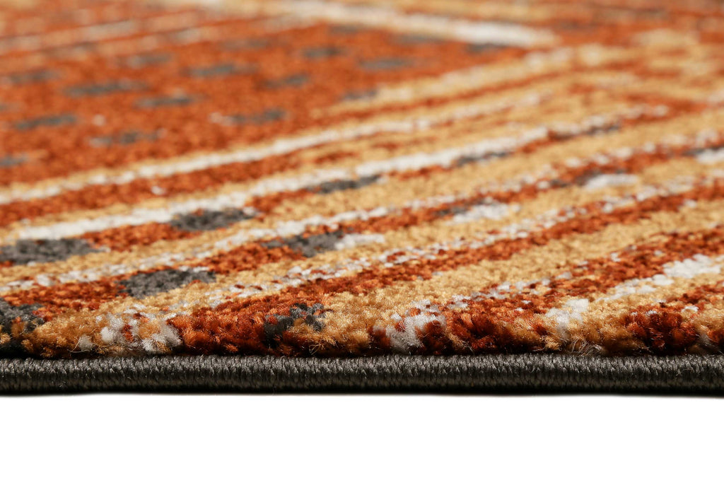 Esprit Teppich Terracotta Braun Kurzflor "Vario"