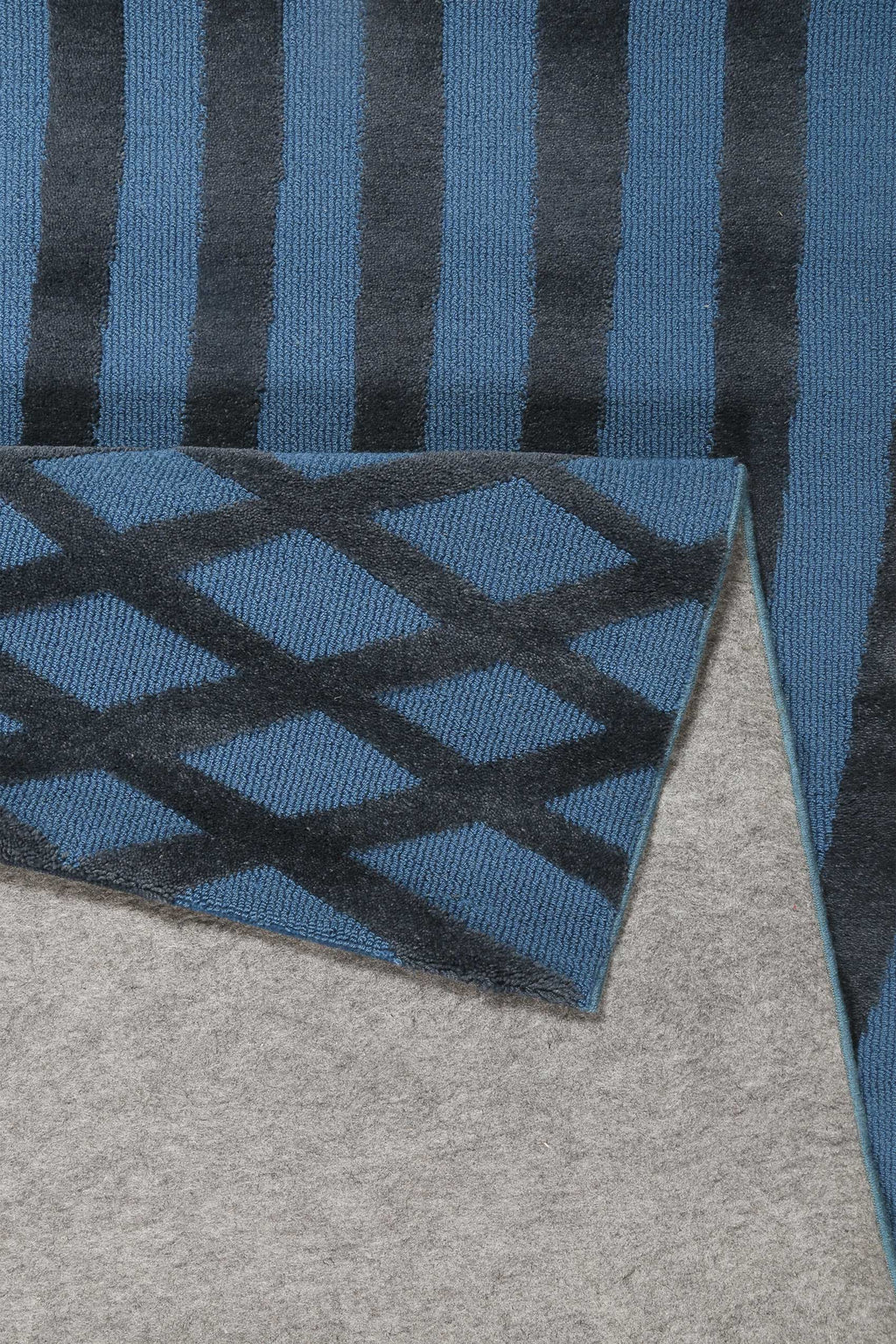 Esprit Wollteppich Blau "Vector"