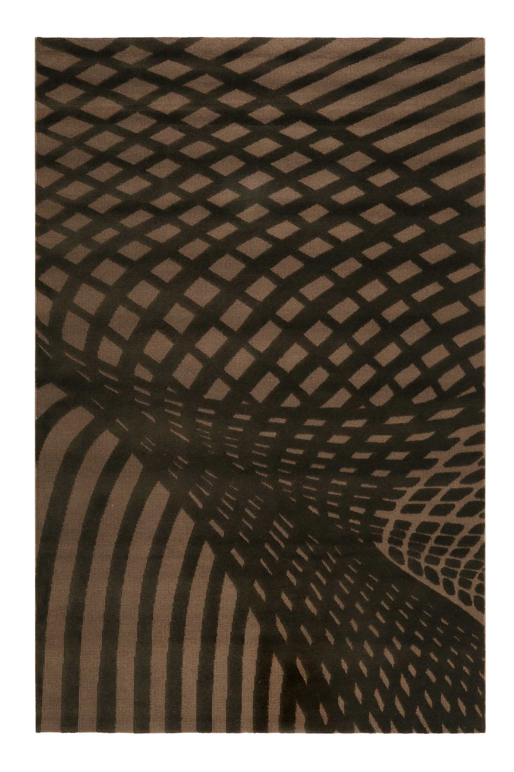 Esprit Wollteppich Braun "Vector"