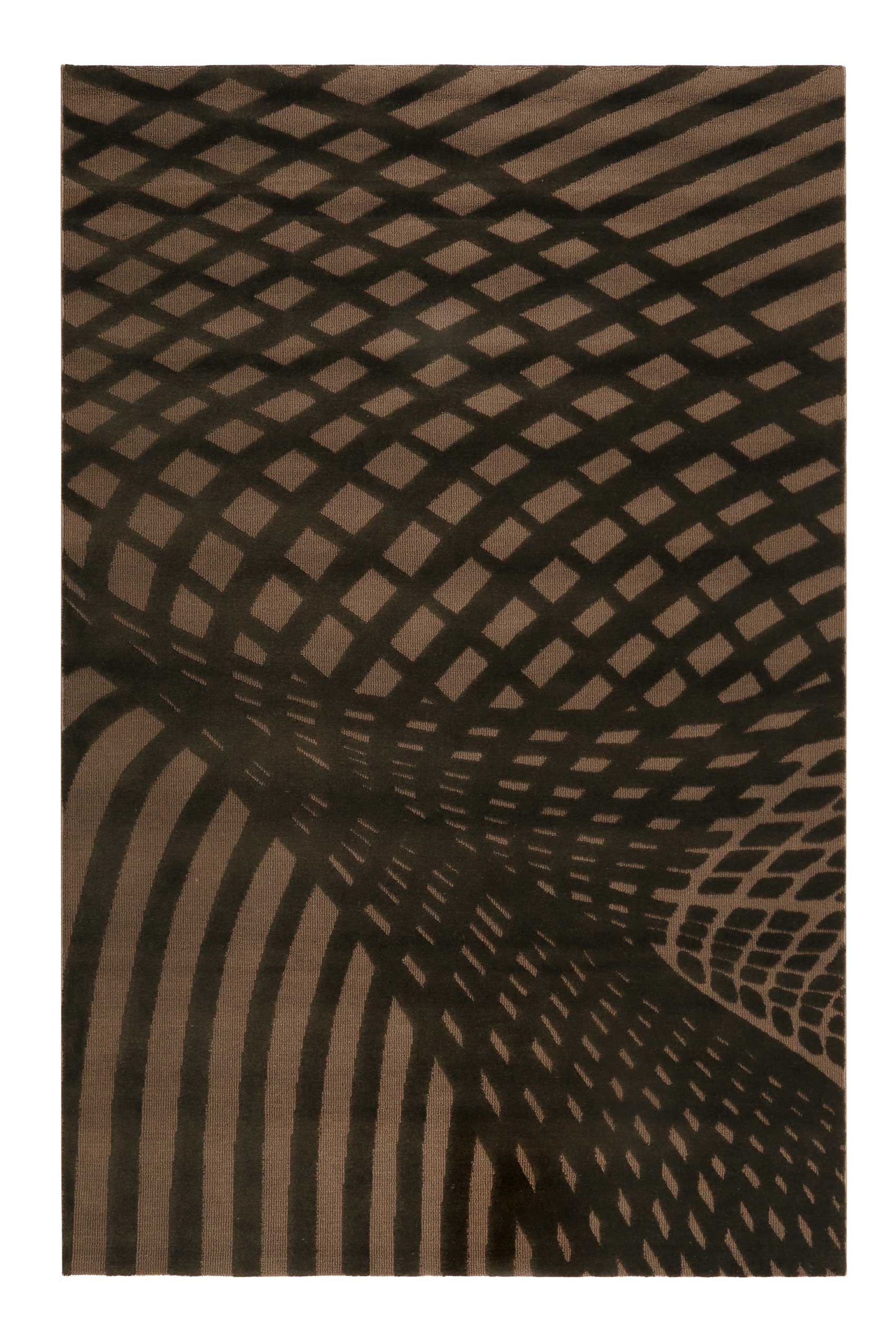 Esprit Wollteppich Braun "Vector"