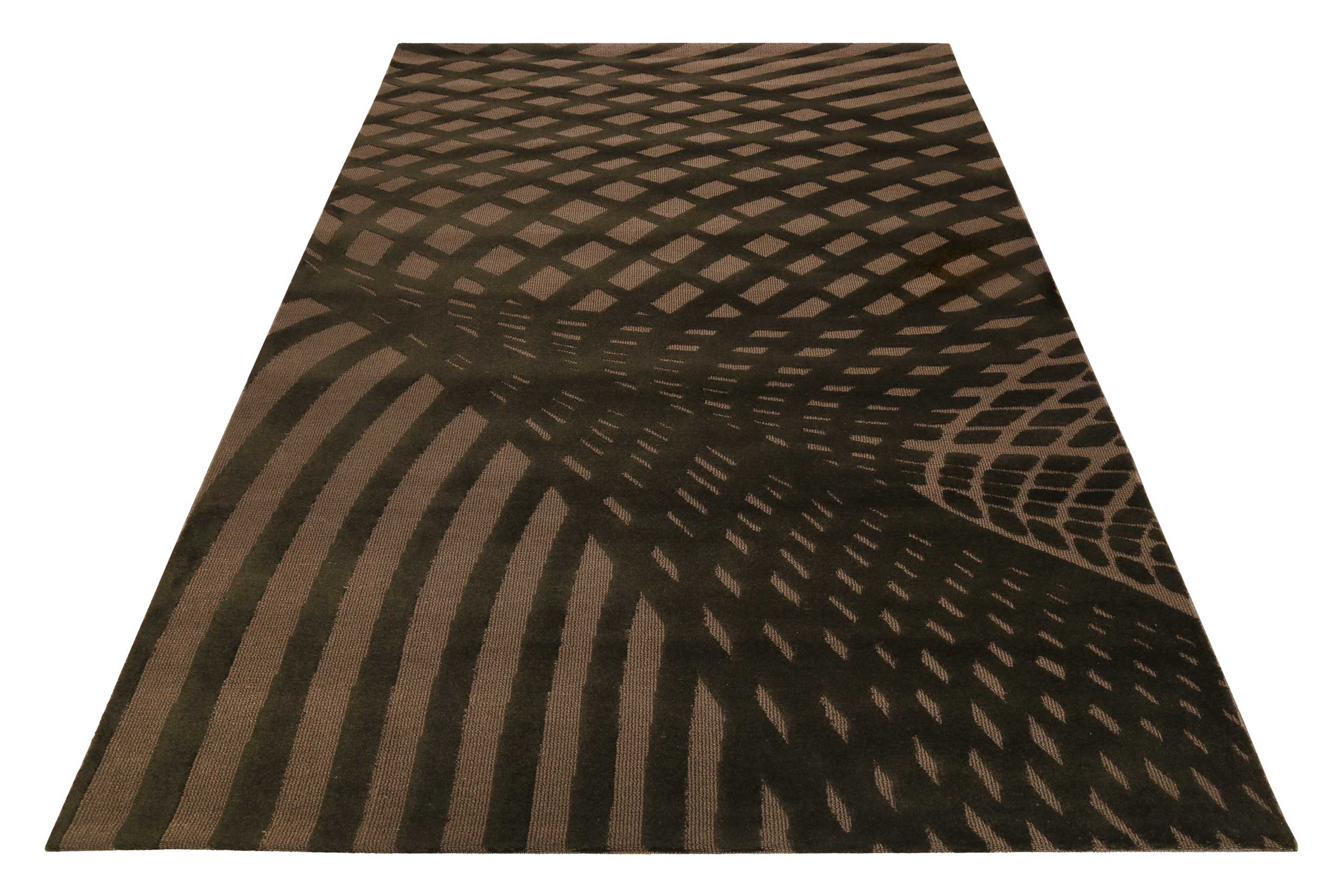 Esprit Wollteppich Braun "Vector"