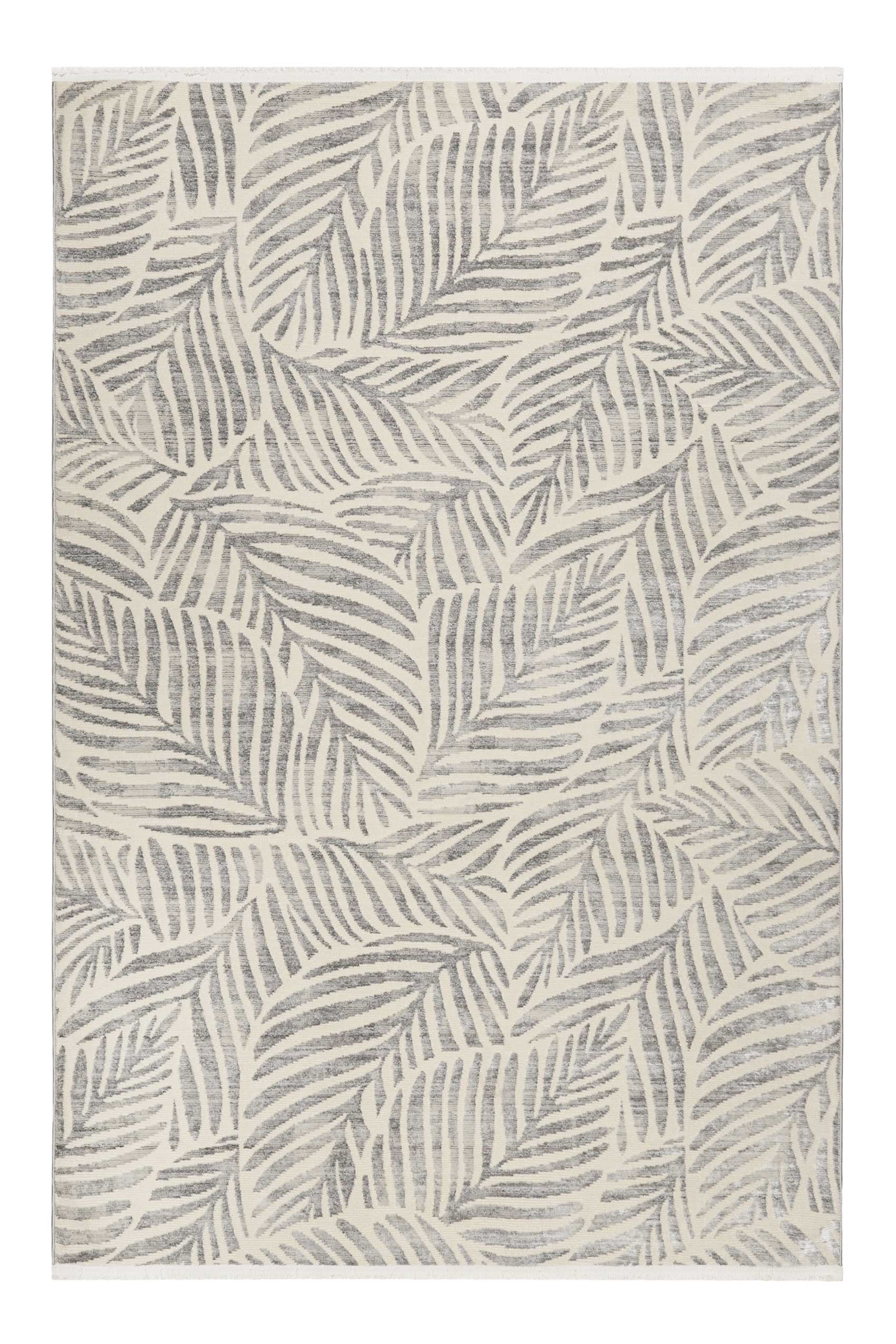 Esprit Teppich Creme Weiß Grau meliert Kurzflor "Victoria"