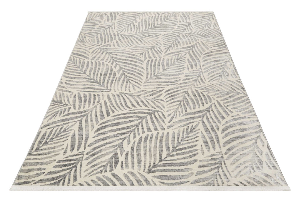 Esprit Teppich Creme Weiß Grau meliert Kurzflor "Victoria"