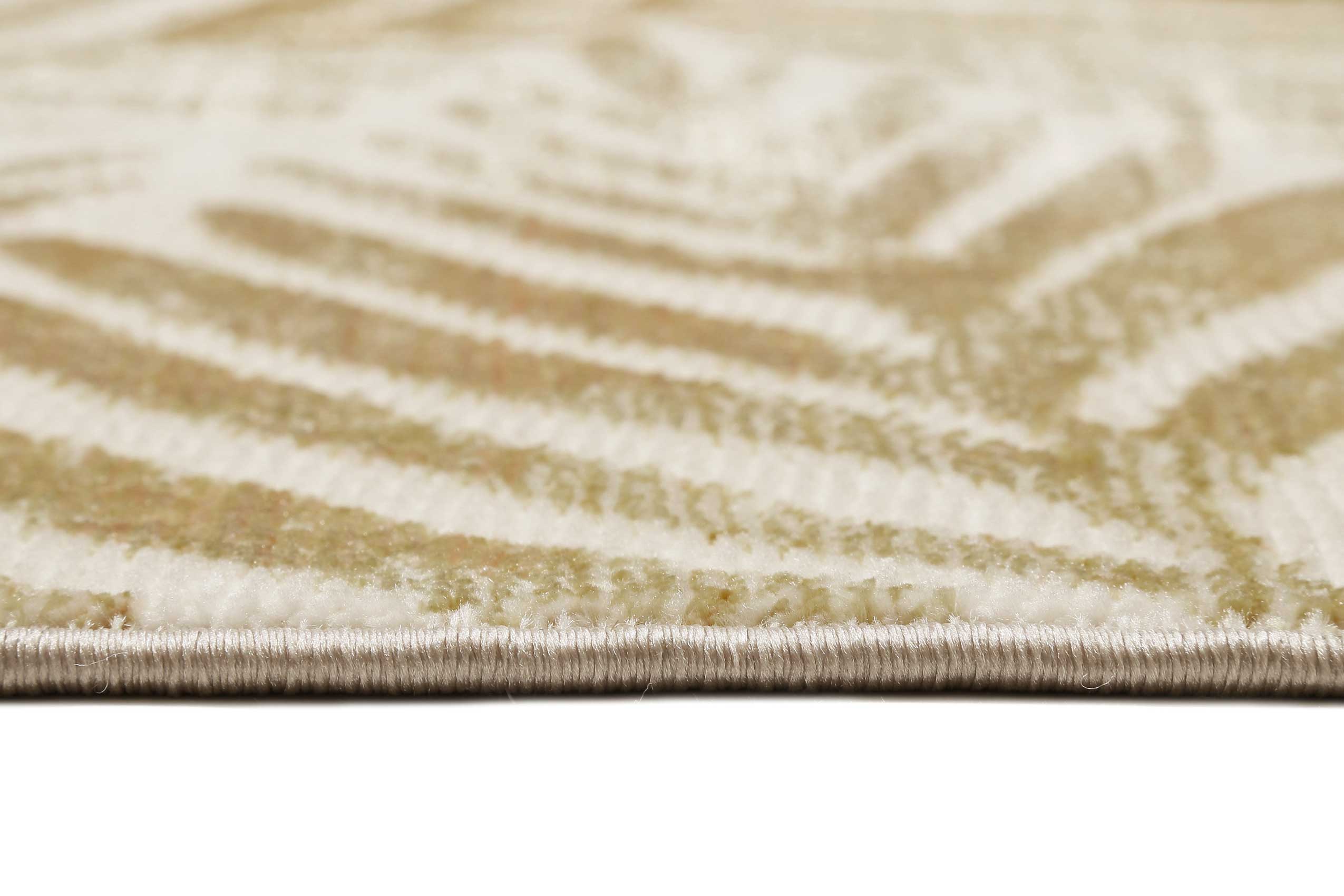 Esprit Teppich Creme Weiß Kupfer Gold meliert Kurzflor "Victoria"