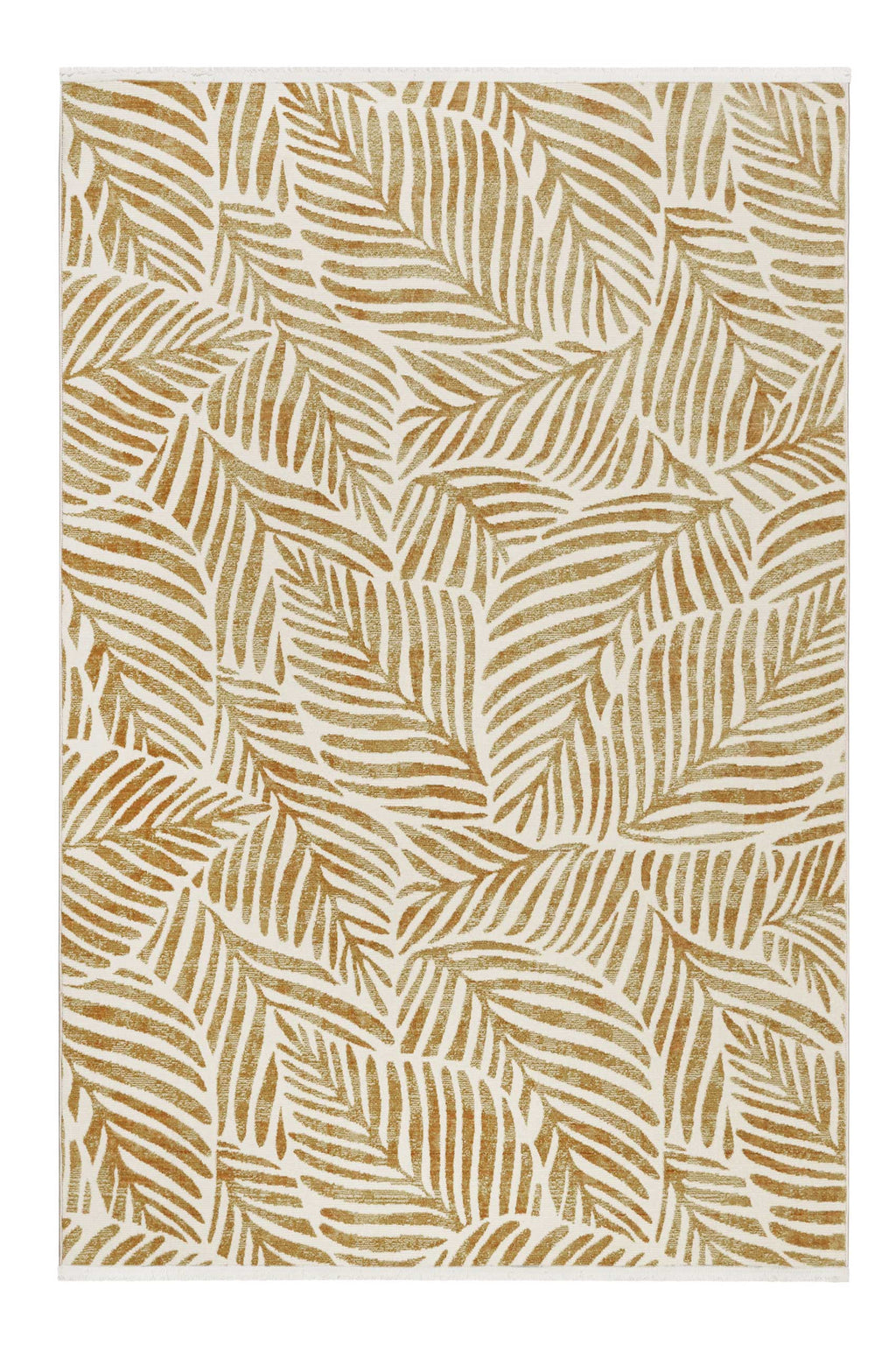 Esprit Teppich Creme Weiß Kupfer Gold meliert Kurzflor "Victoria"
