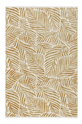 Esprit Teppich Creme Weiß Kupfer Gold meliert Kurzflor "Victoria"