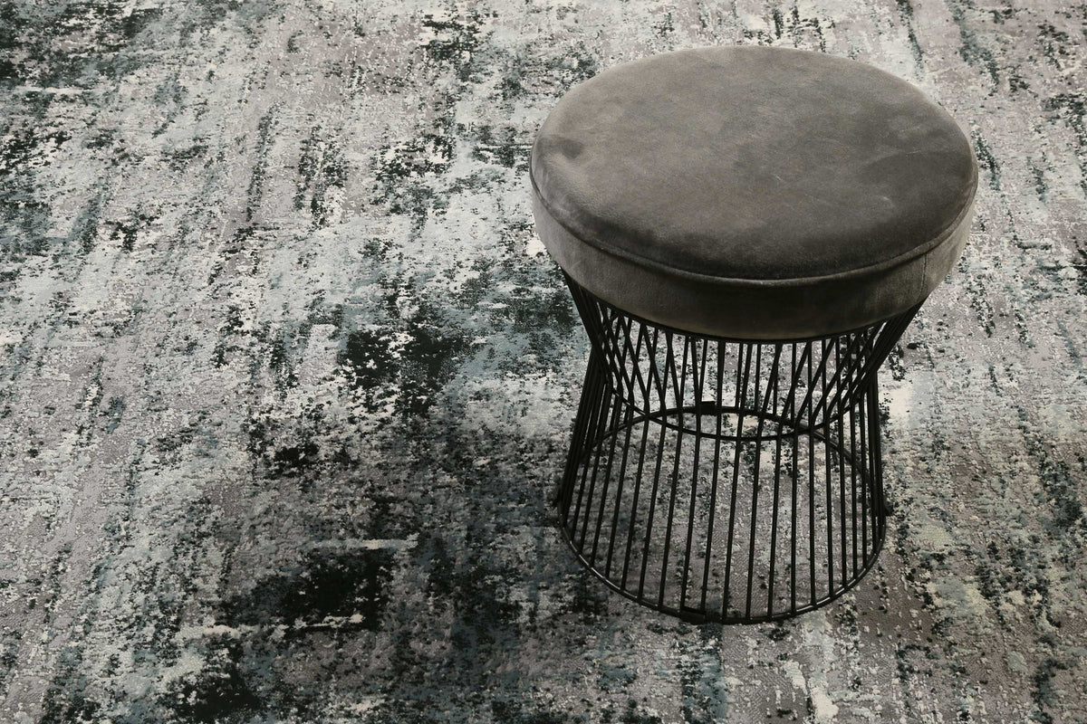Esprit Teppich Grau Türkis Kurzflor "Vintage Feels"