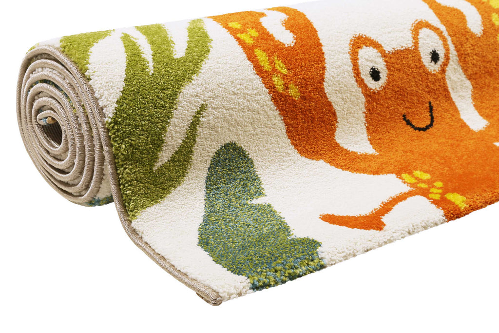 Esprit Kinderteppich Creme Beige "Waterworld"