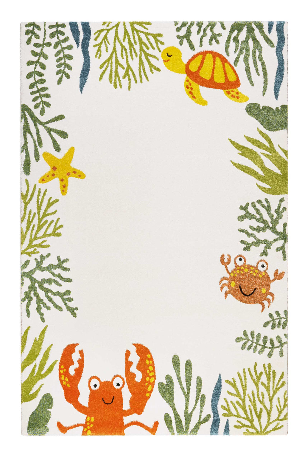Esprit Kinderteppich Creme Beige "Waterworld"