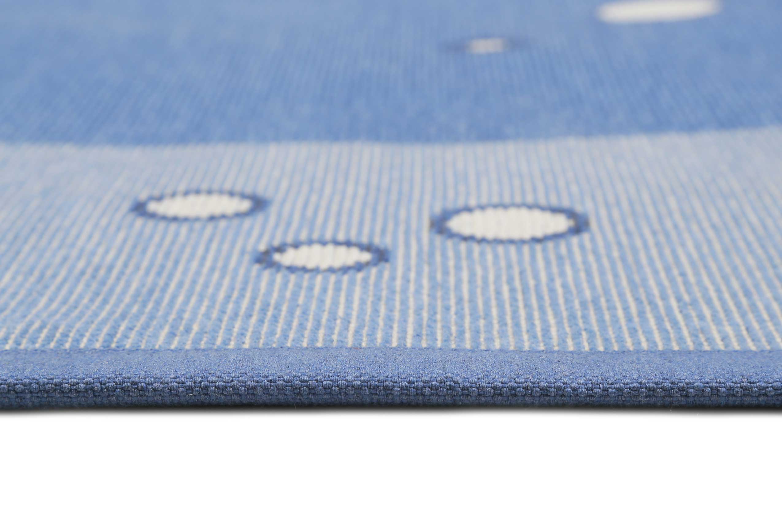 Esprit Kinder-Wendeteppich Blau "Whale Buddy"