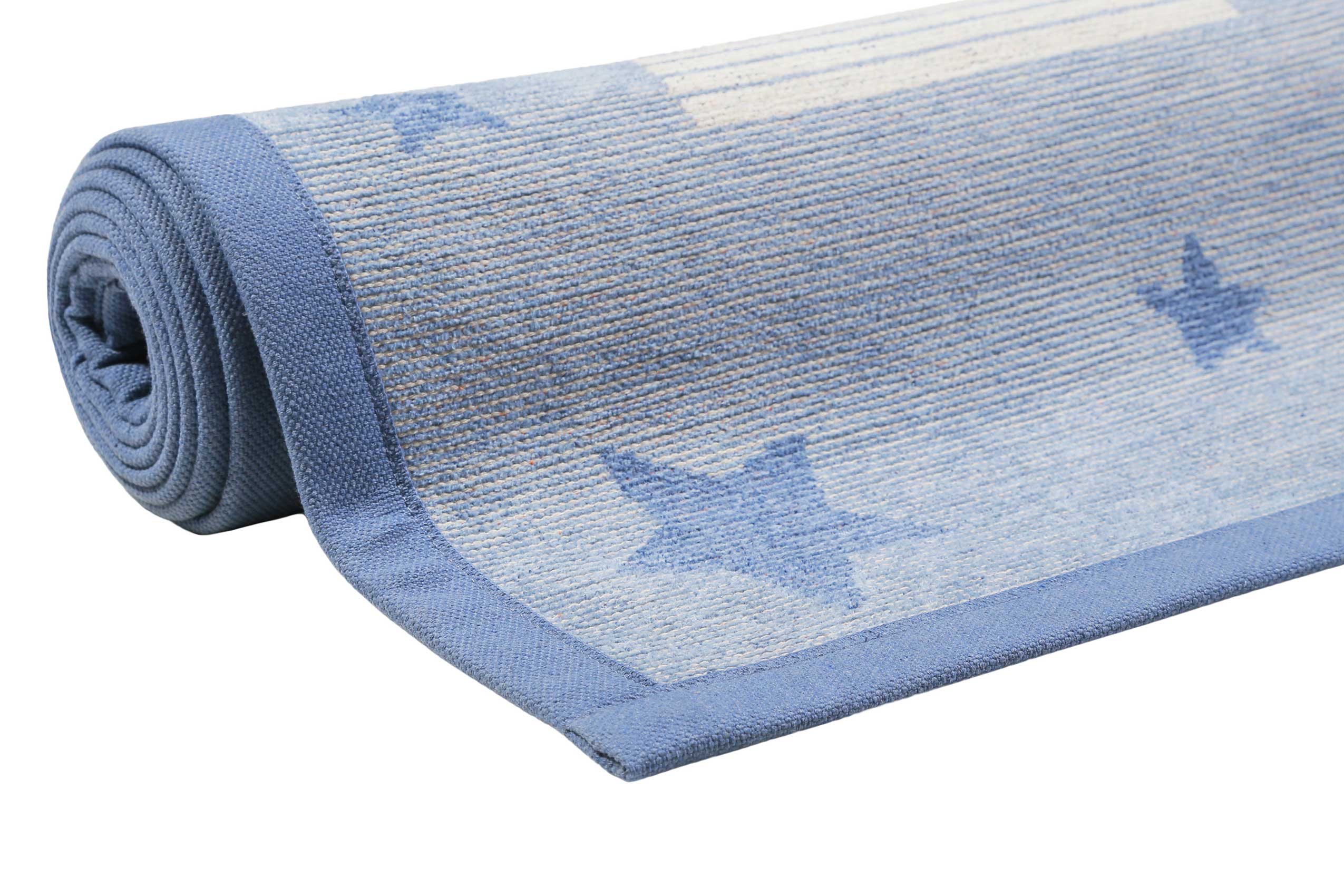 Esprit Kinder-Wendeteppich Blau "Whale Buddy"
