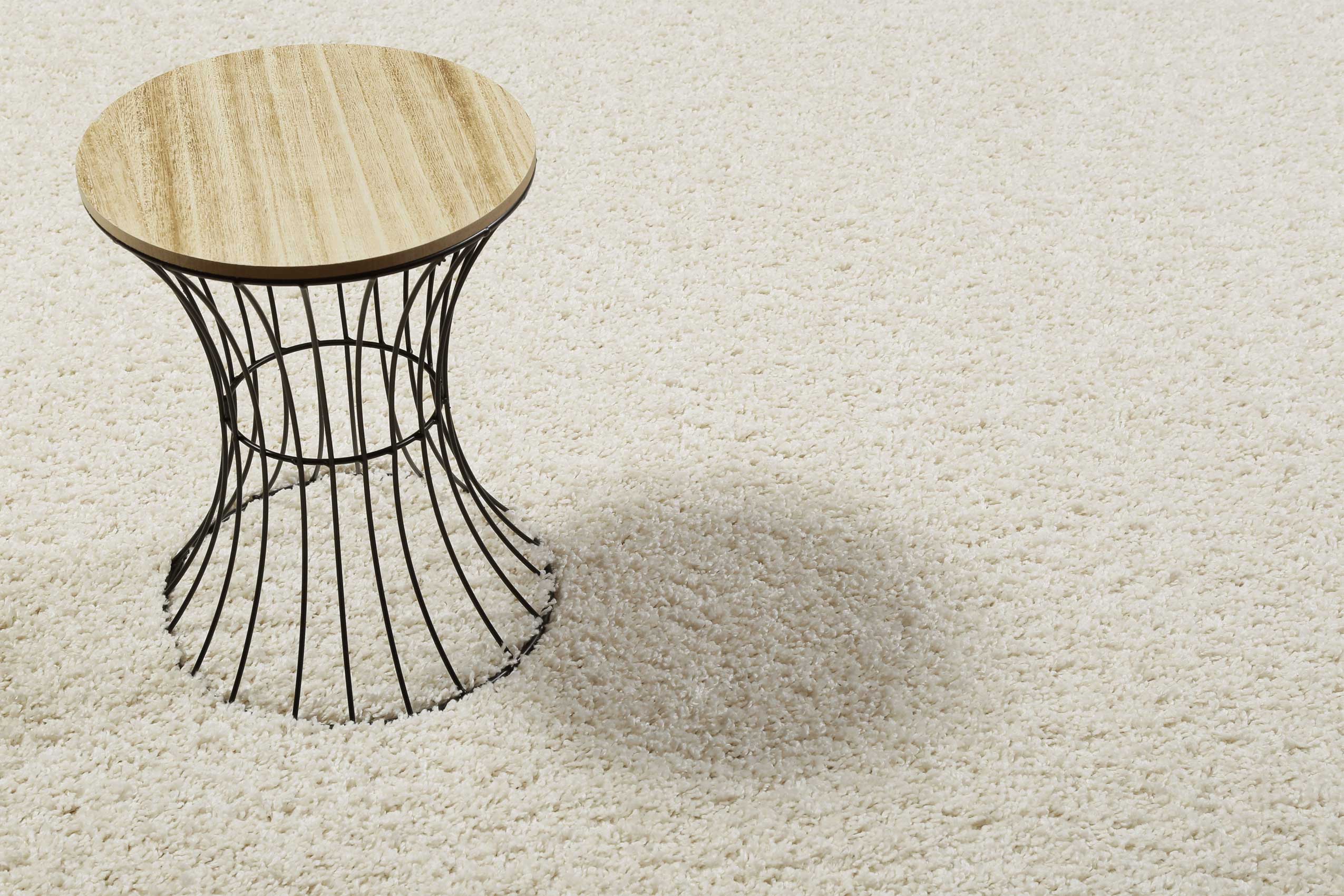 Esprit Teppich Creme Weiß Hochflor "#Whisper Shag"