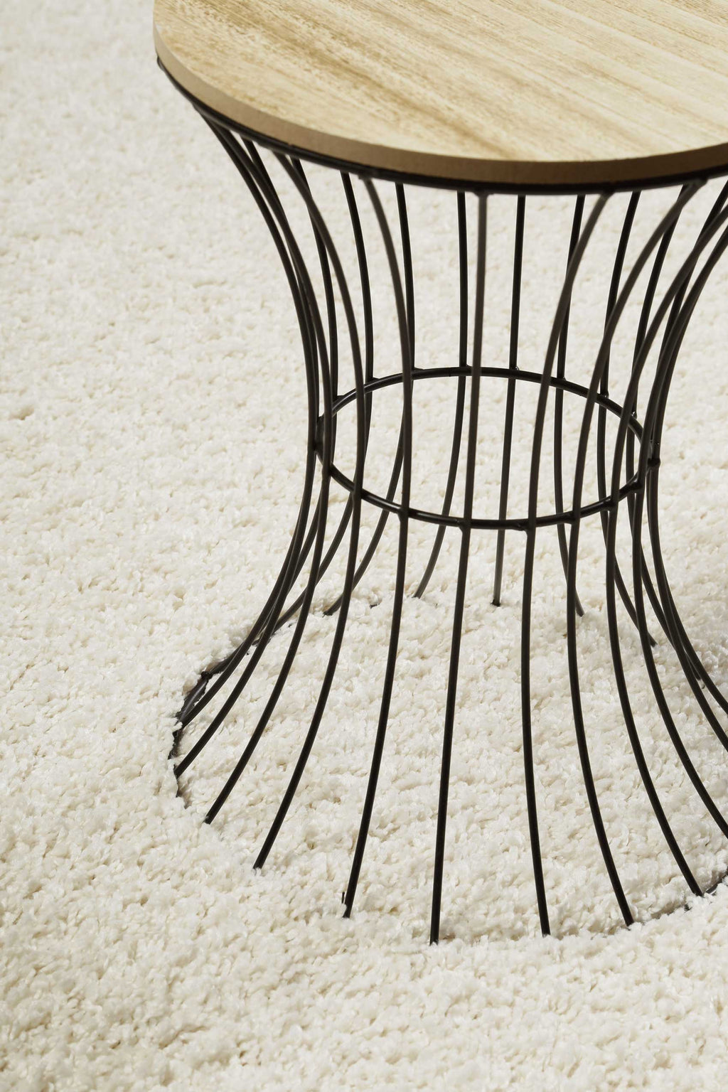Esprit Teppich Creme Weiß Hochflor "#Whisper Shag"