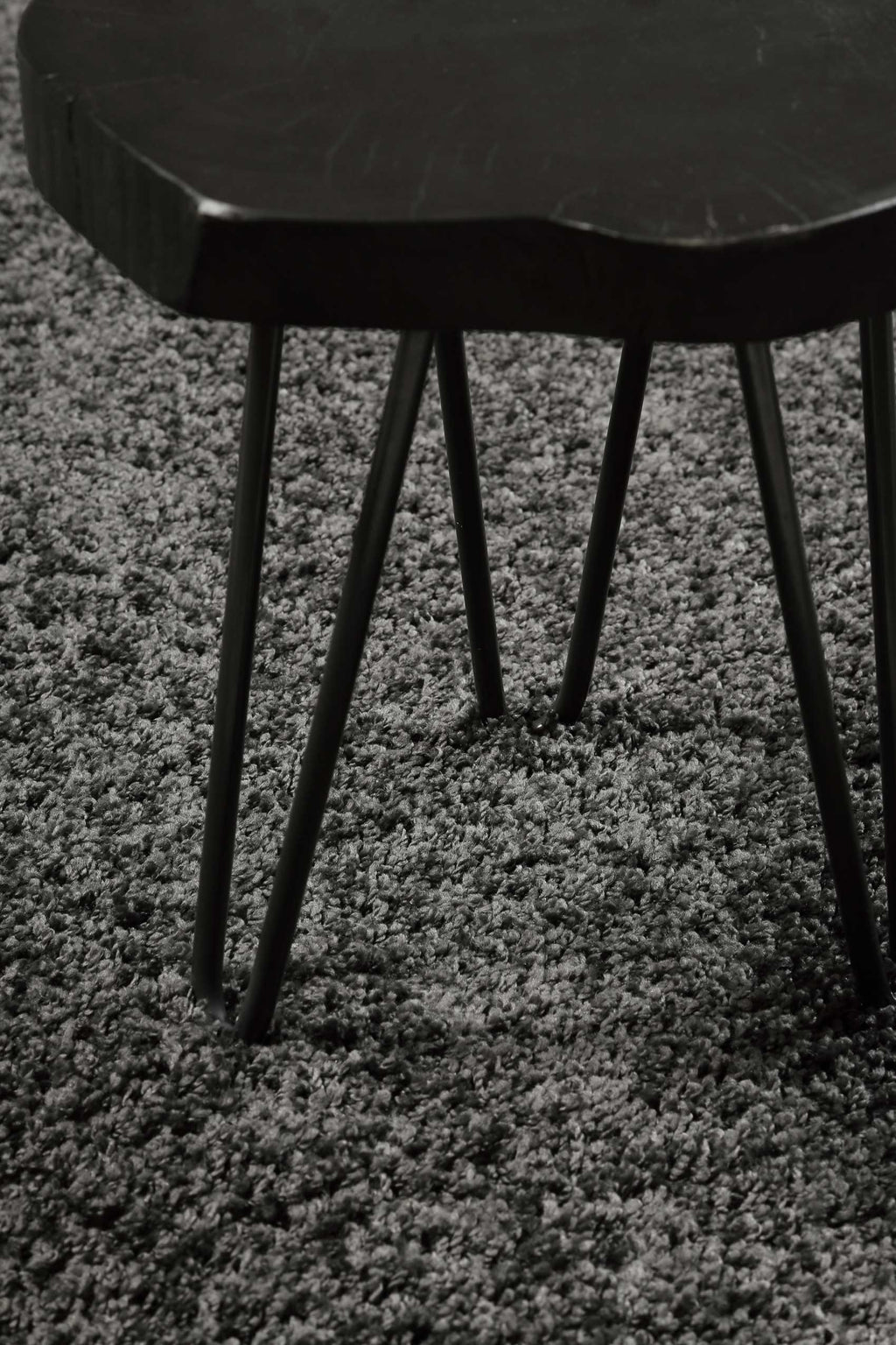 Esprit Teppich Anthrazit Hochflor "#Whisper Shag"