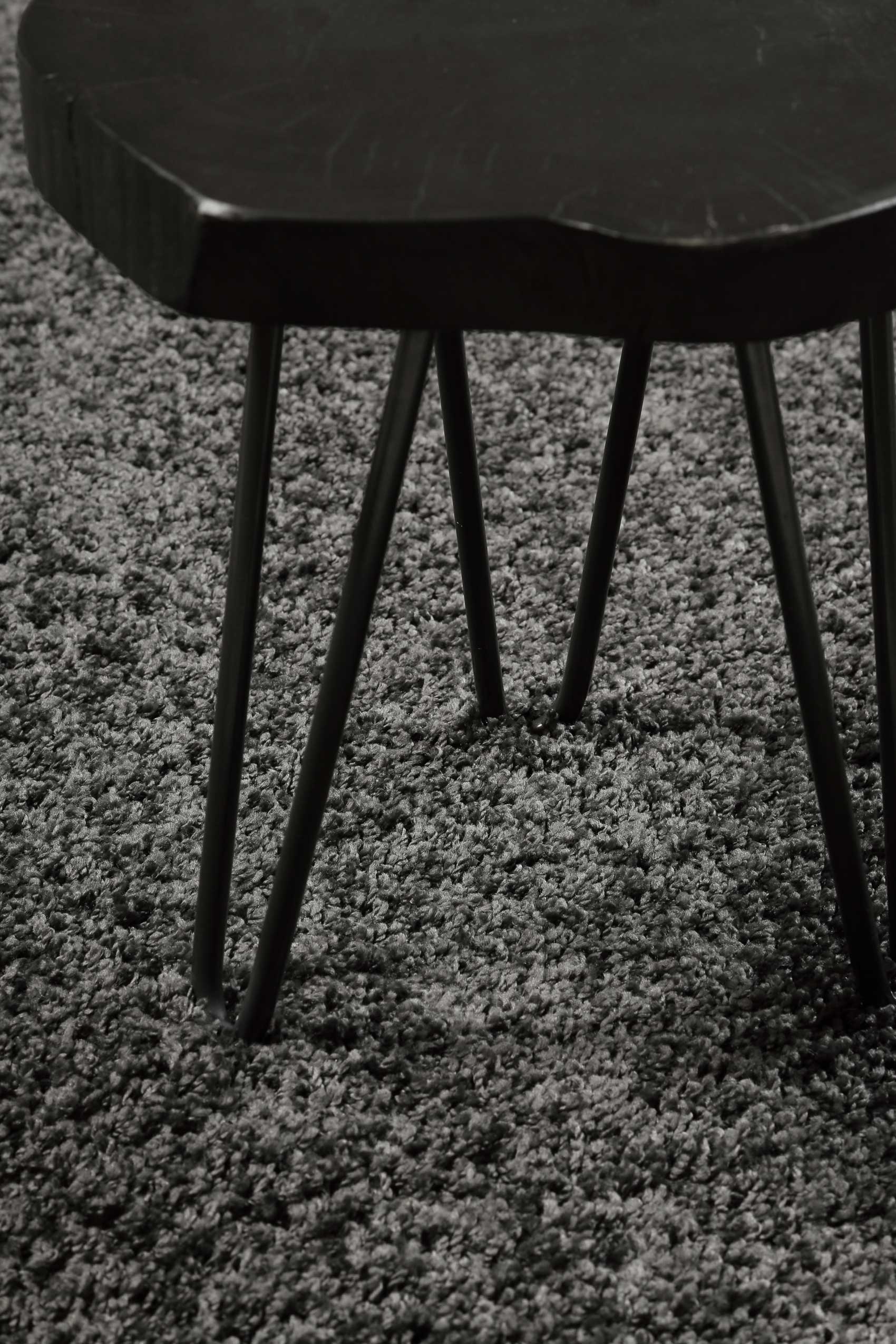 Esprit Teppich Anthrazit Hochflor "#Whisper Shag"